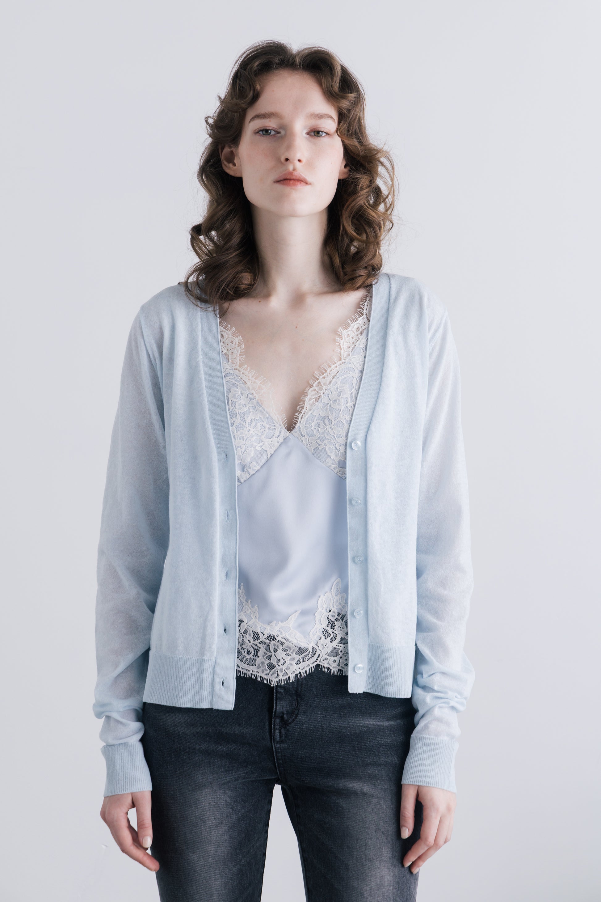 Heije Sheer Cardigan