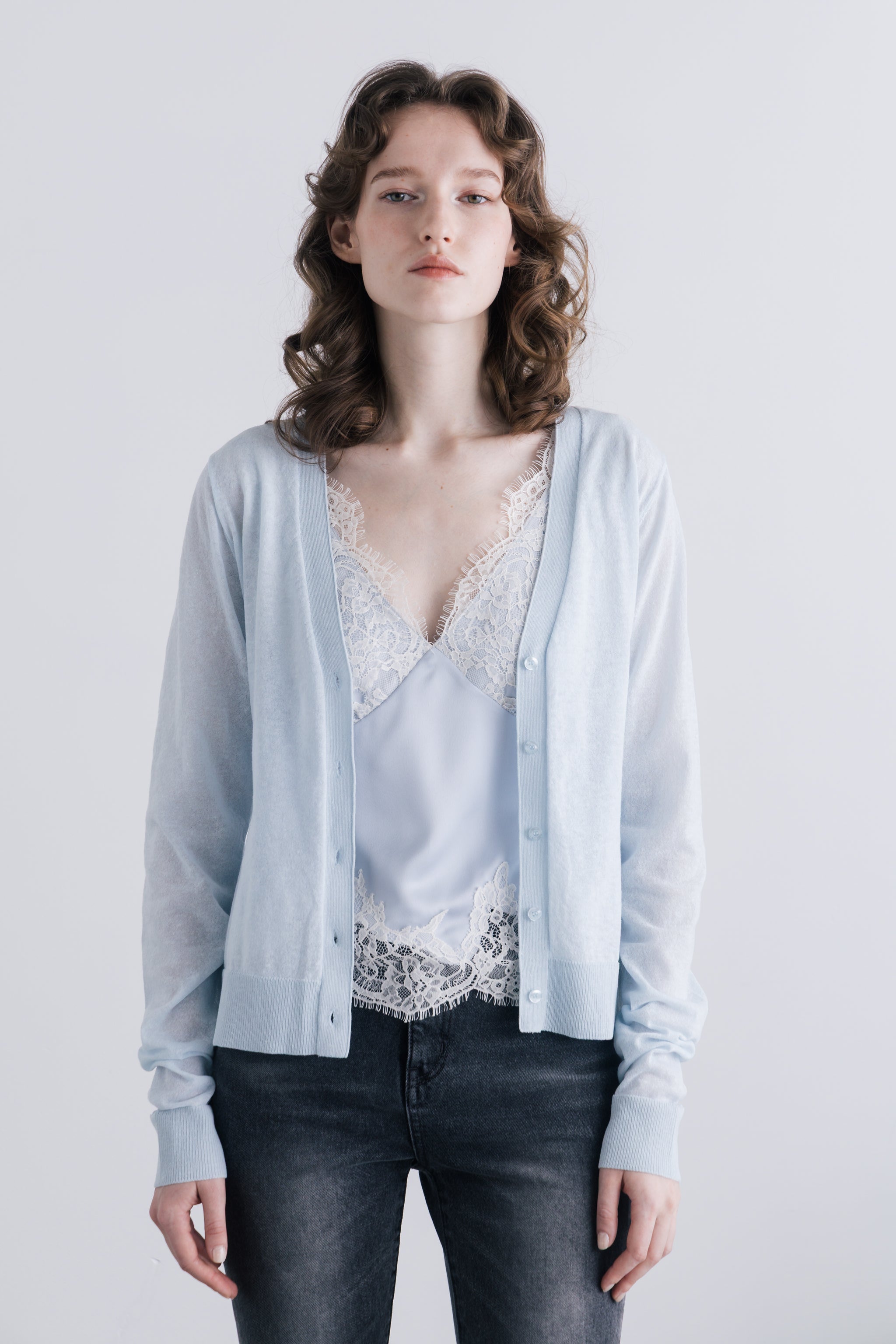Heije Sheer Cardigan