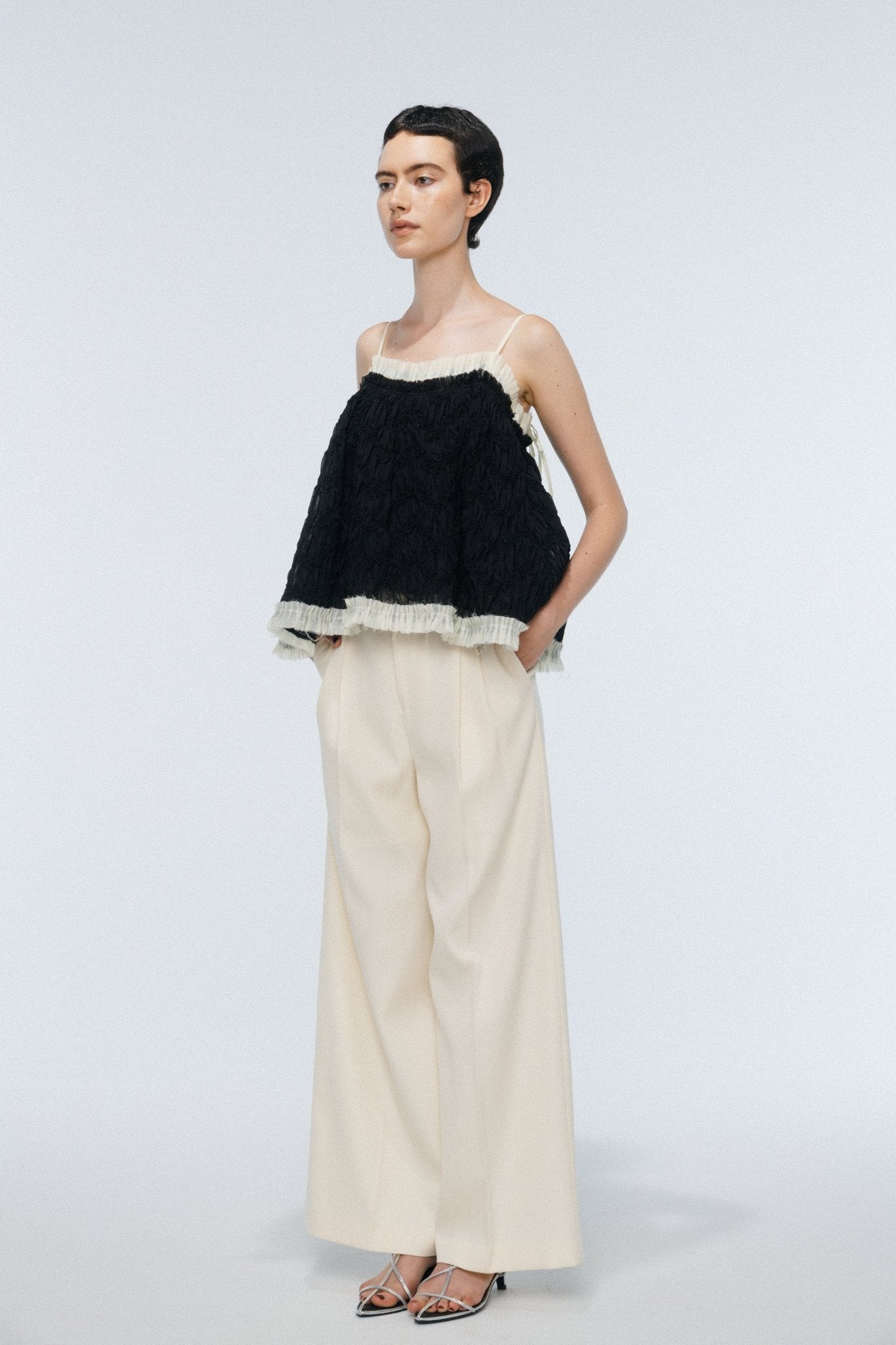 Spaarne Shirring Top