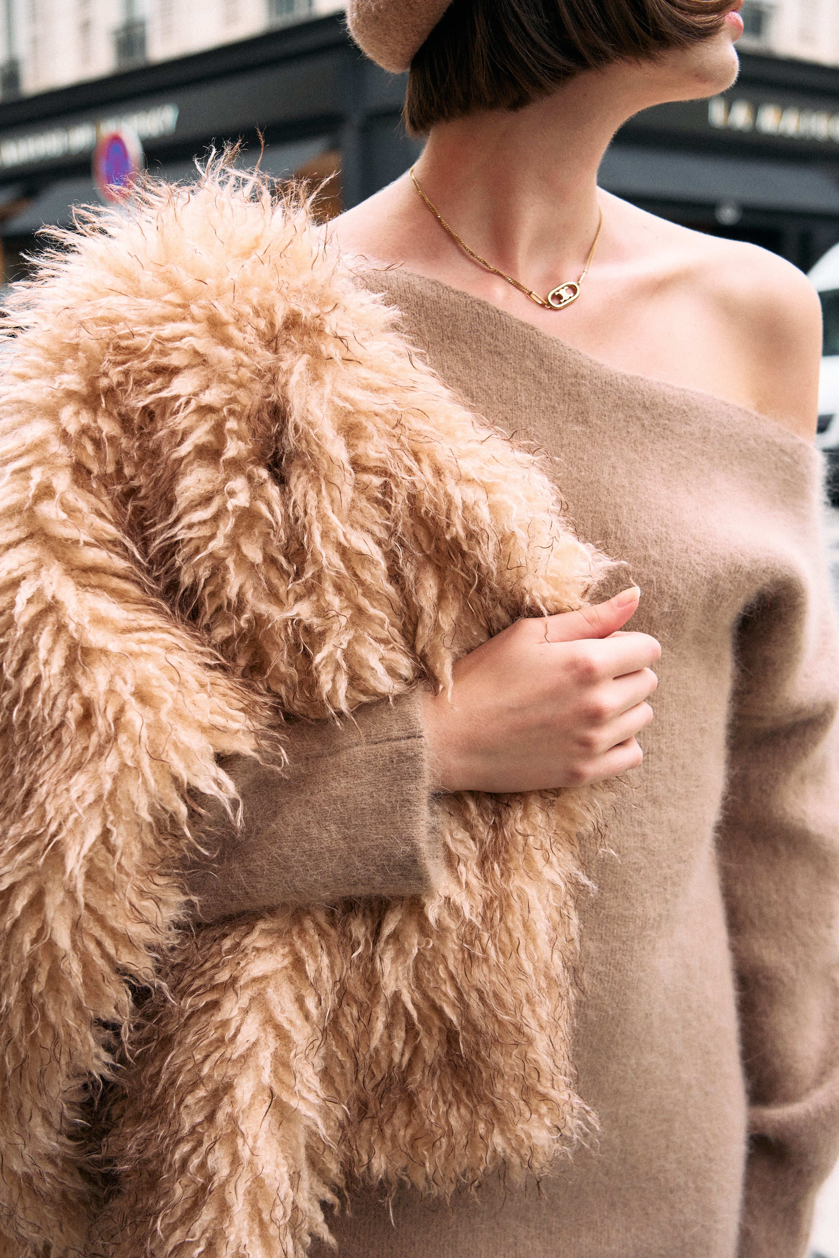 Lane fur coat