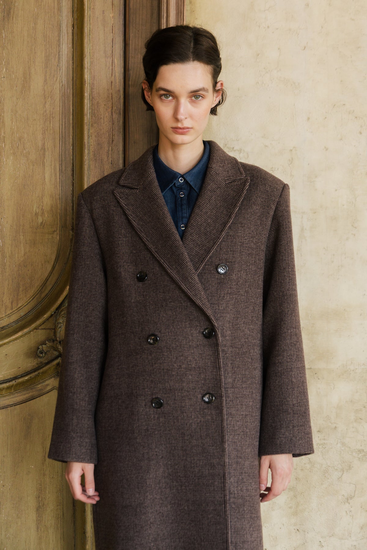 Moeckeberg Coat (brown check