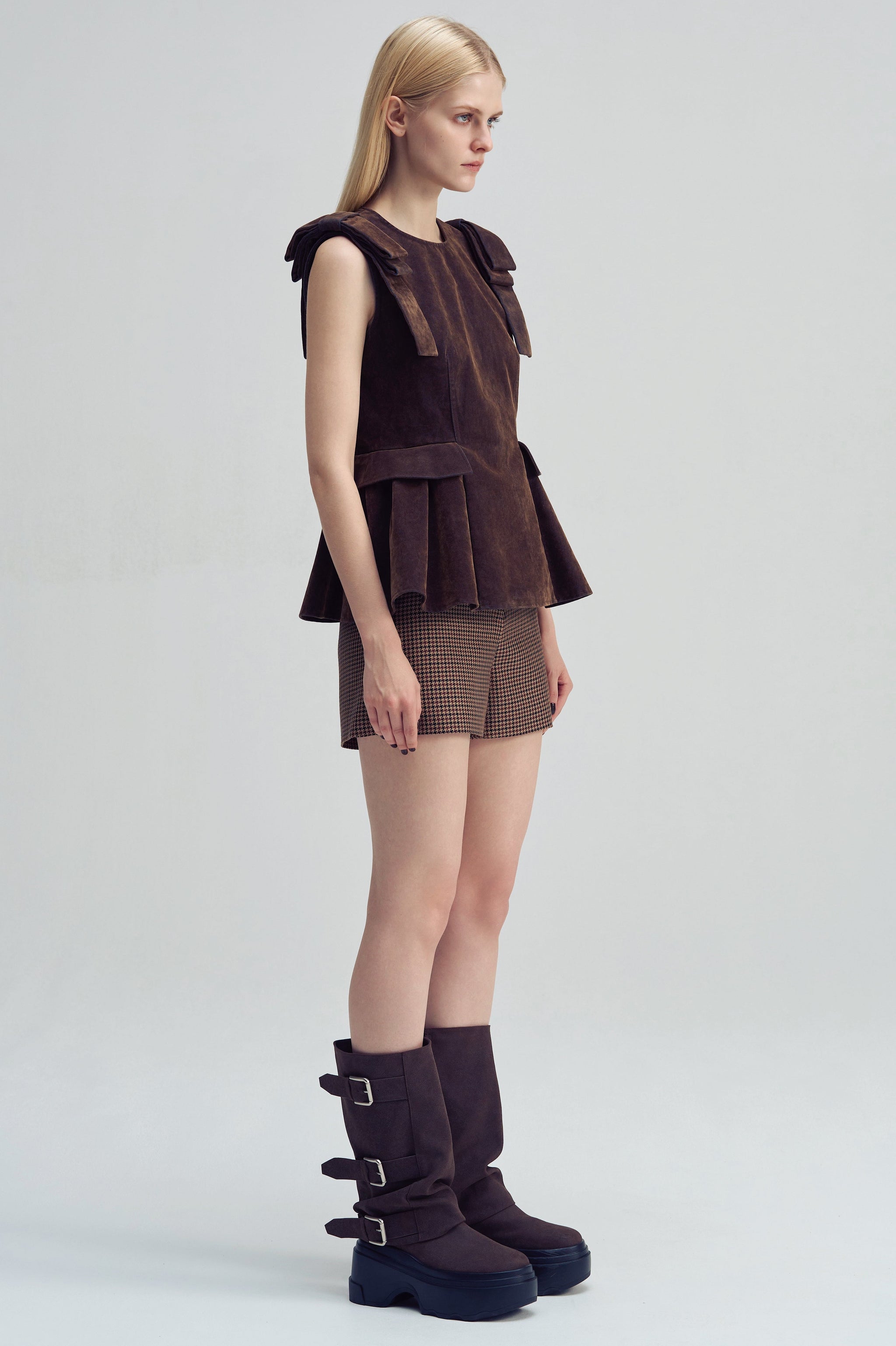 Dachau Sleeveless Peplum