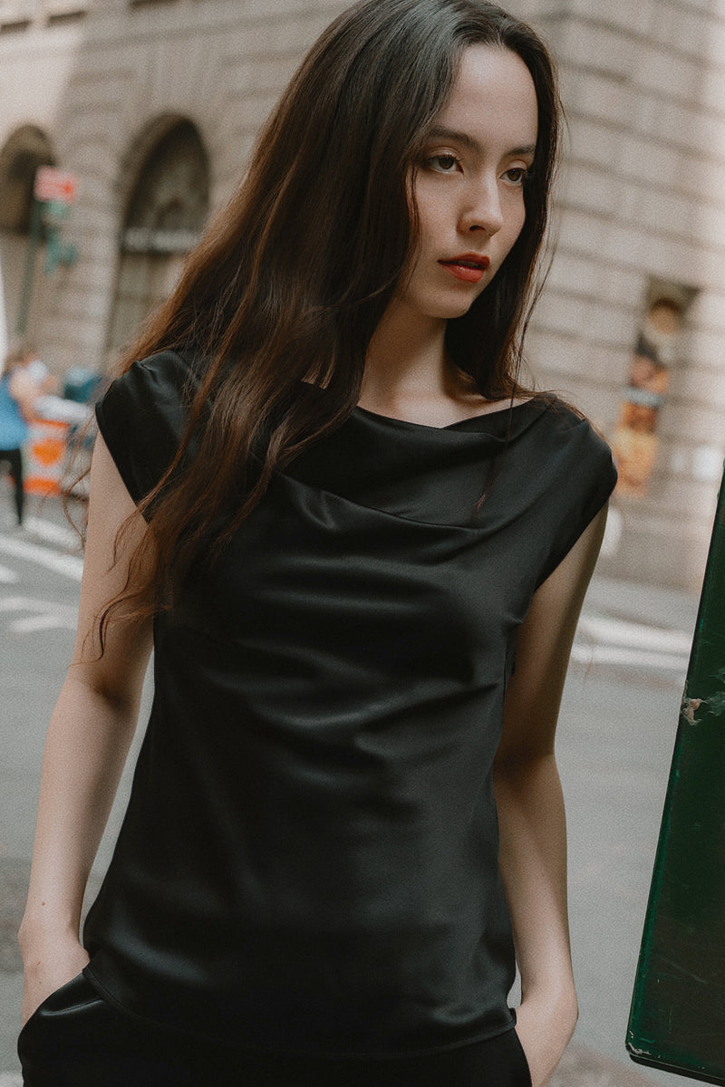 Bol Drape Top