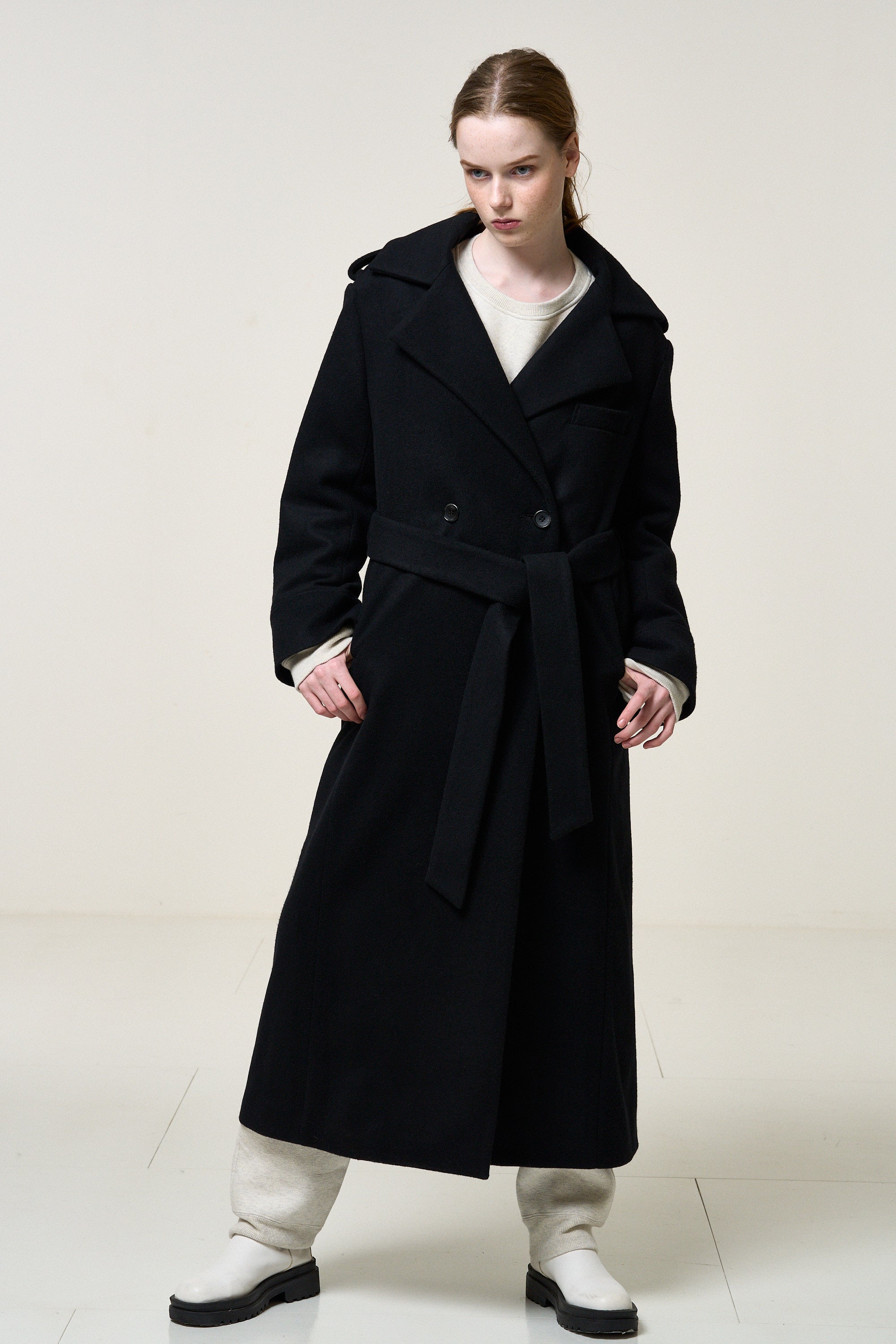 Fleet wool coat