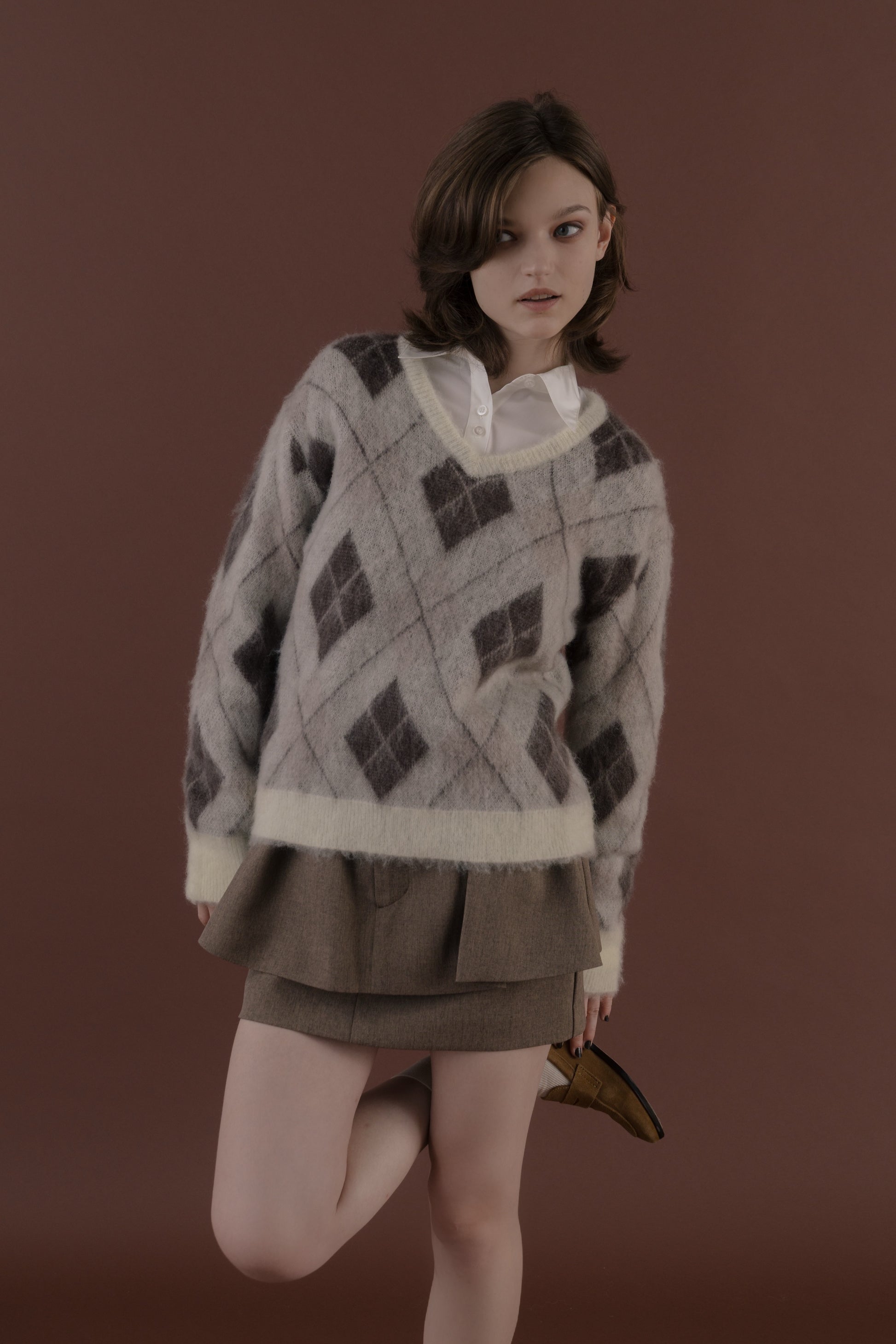 Sendlinger Argyle Knit