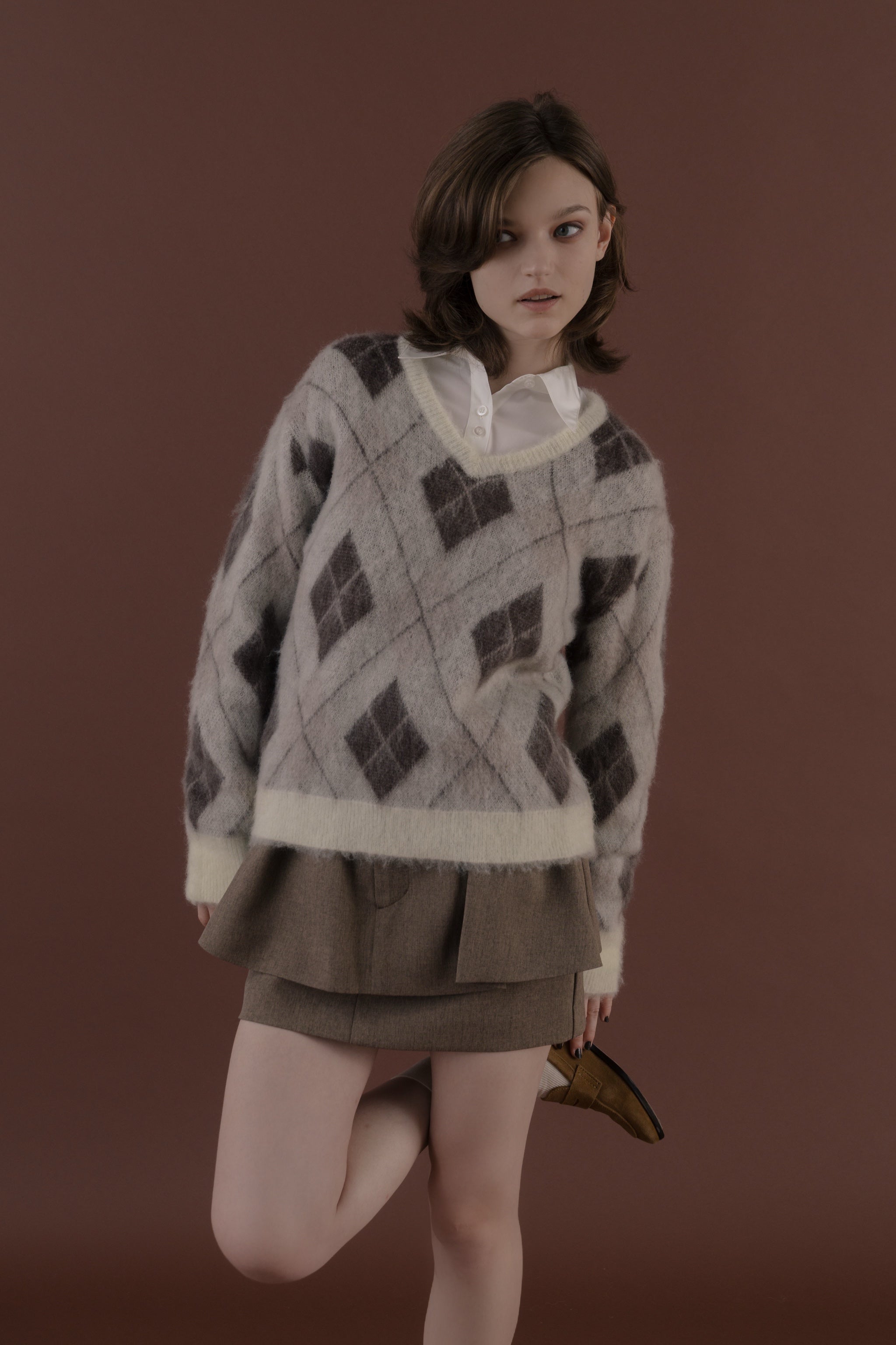 Sendlinger Argyle Knit