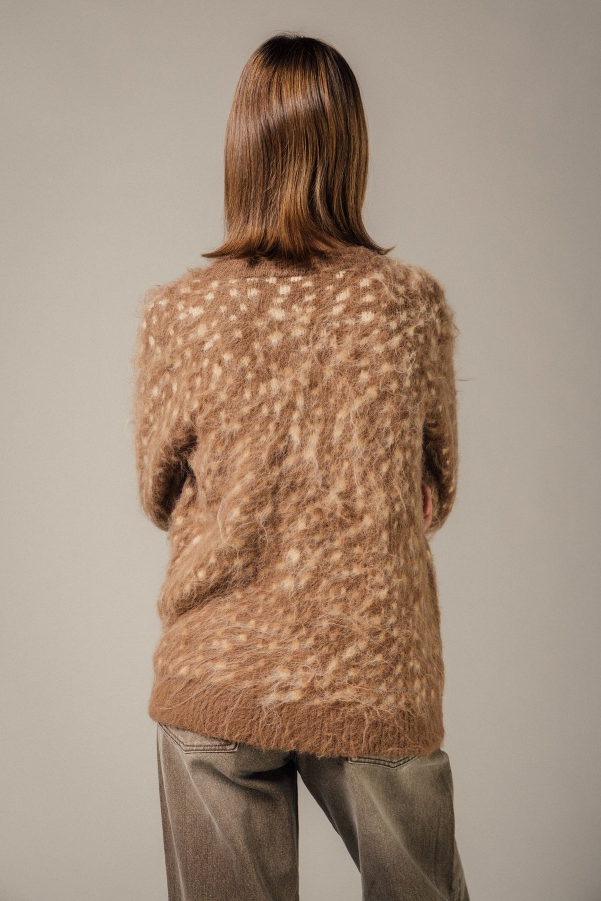 Kaamos Shaggy Cardigan