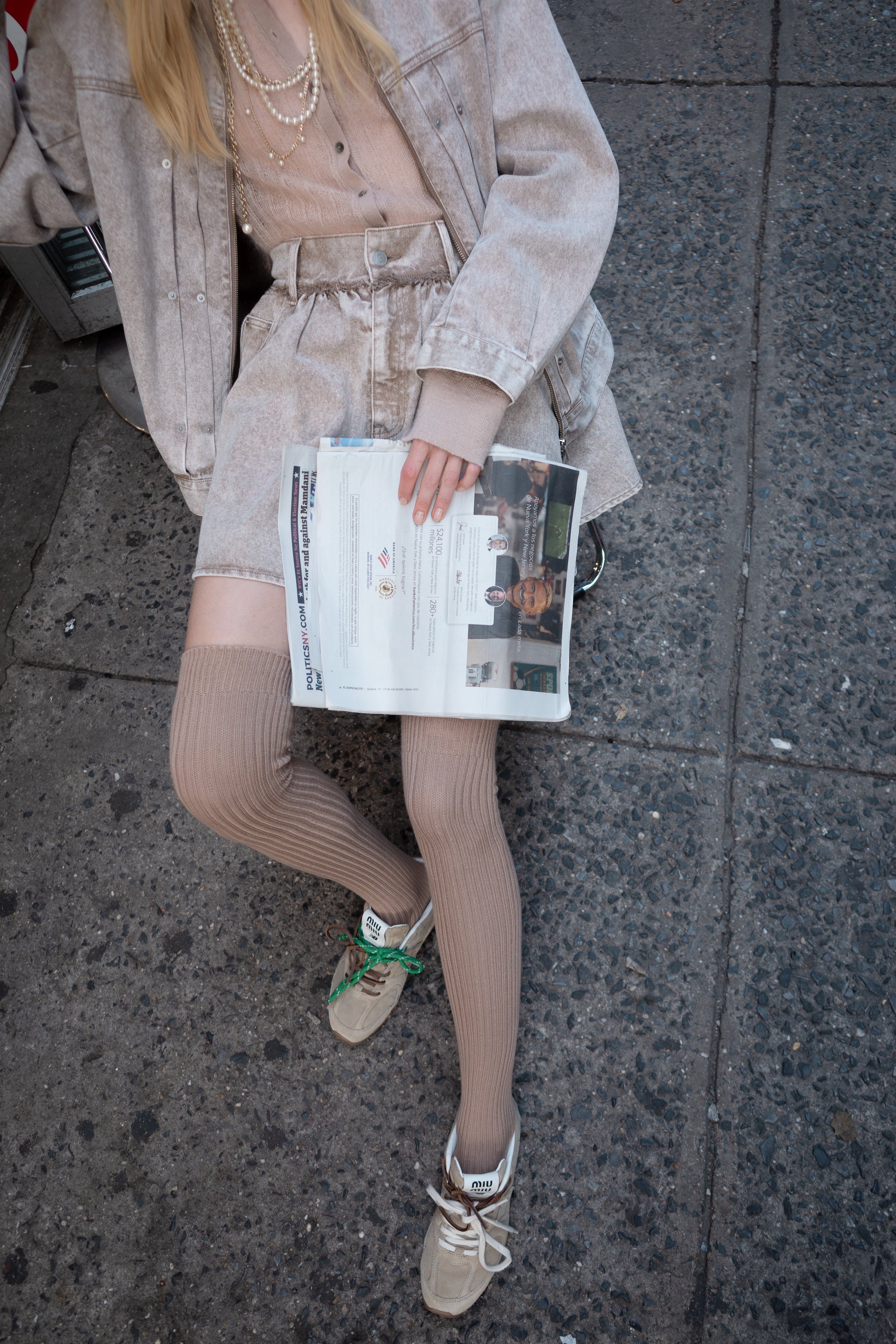 THETOE デニムスカート OlympiaDenimSkirt Olympia Denim Skirt – THE TOÉ