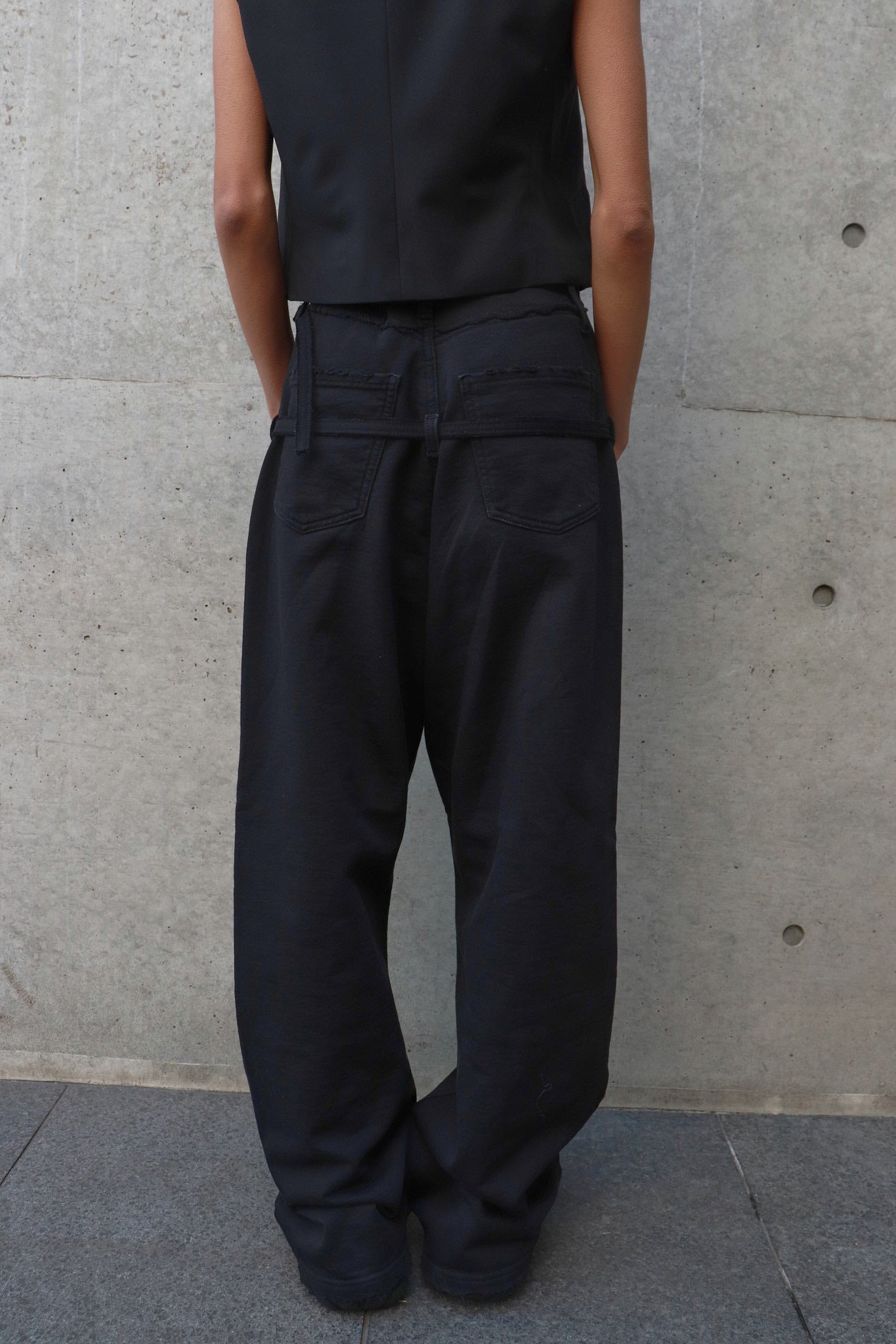 (2WAY) Greenwich belt sweat pants