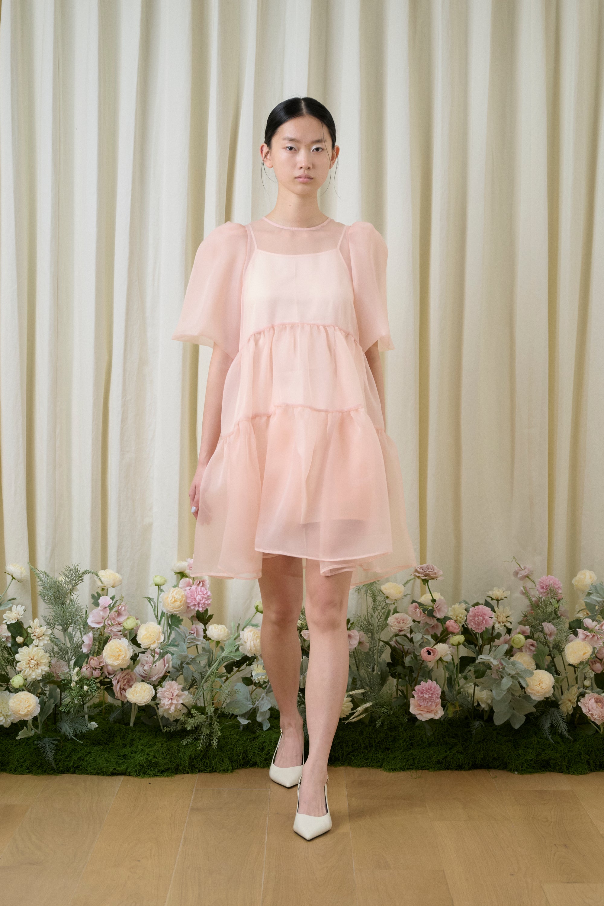 THE TOE Bellevue Dress ピンク Bellevue Dress – THE TOÉ