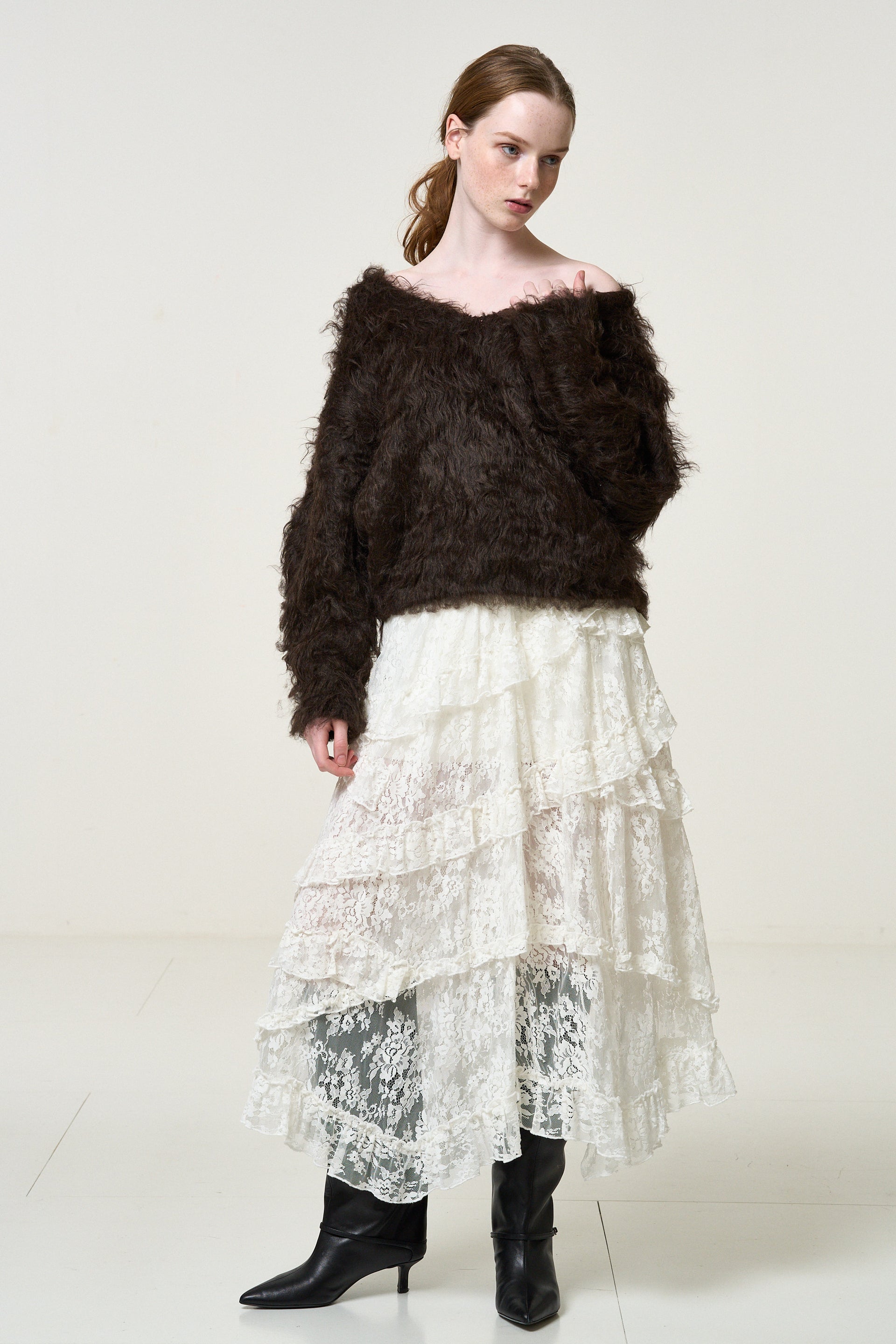 Portobello lace skirt – THE TOÉ
