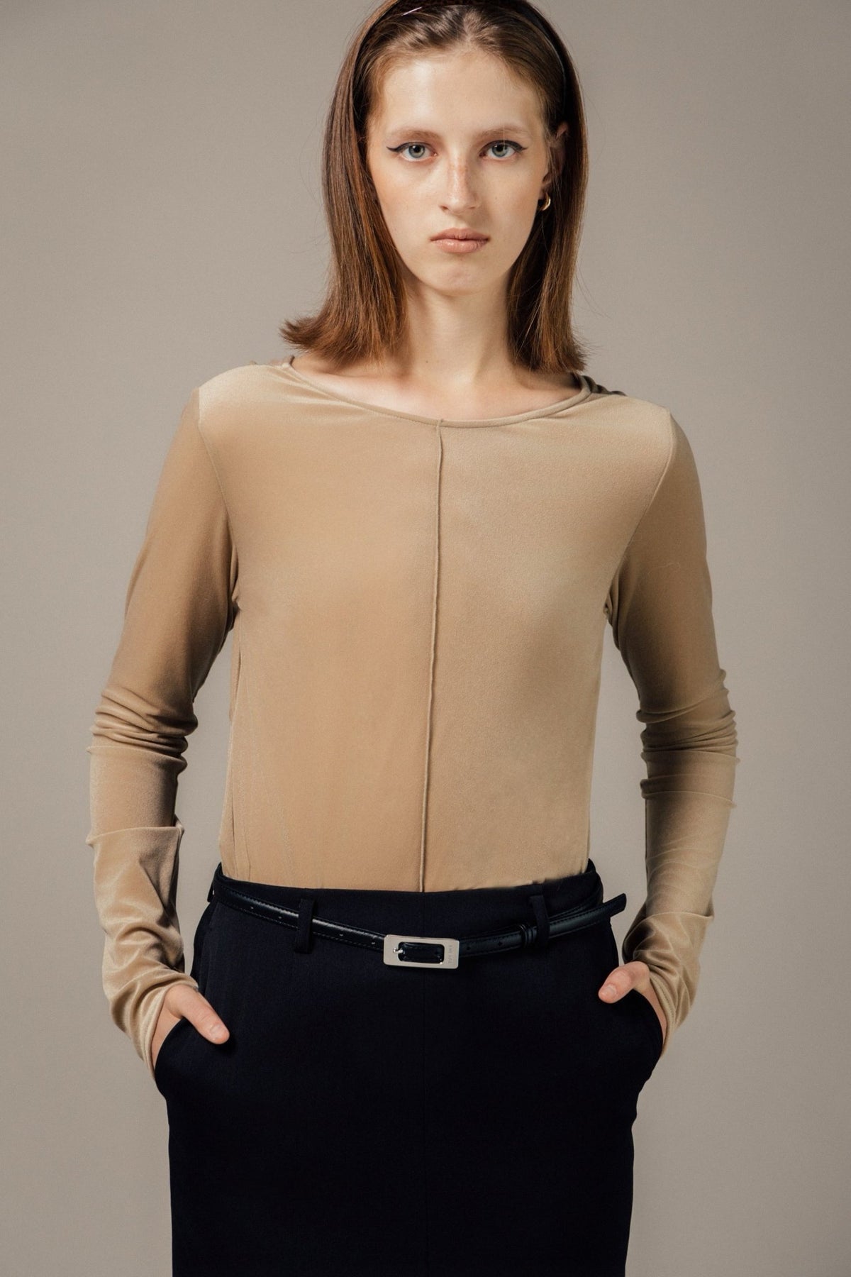 Kittila Velour Twist Top