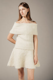 Friedrich Sleeveless Off-Shoulder Top