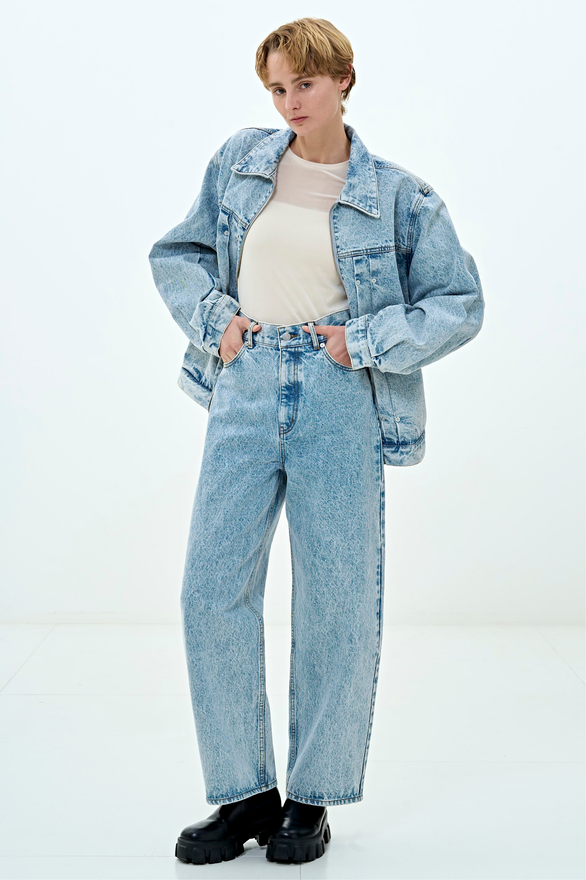Olympia Denim Jacket – THE TOÉ Olympia Denim Jacket – THE TOÉ