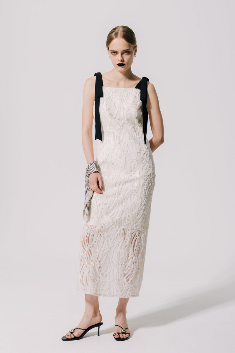 ワンピース THE TOE Lydia Jacquard Dress Lydia Jacquard Dress – THE TOÉ