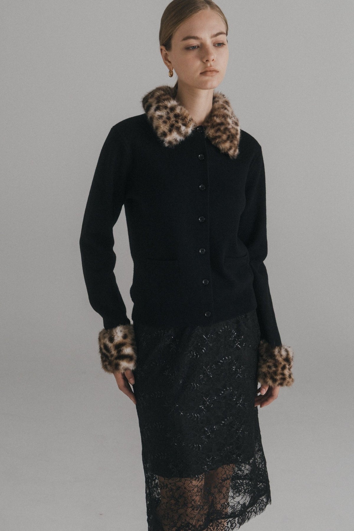 Tervo Fur Cardigan