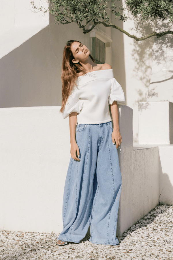 Santorini Denim Pants