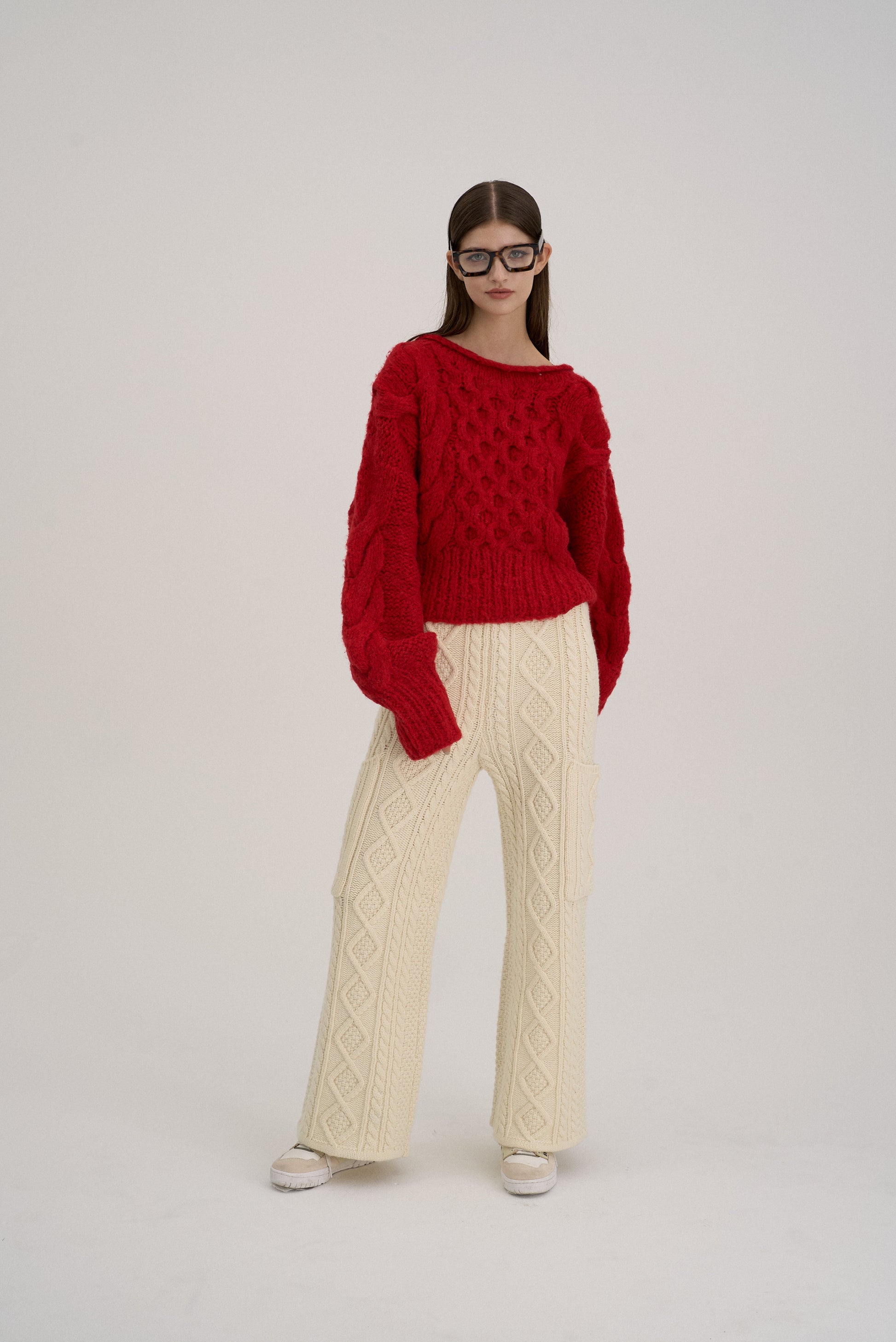 Nîmes handmade cable knit