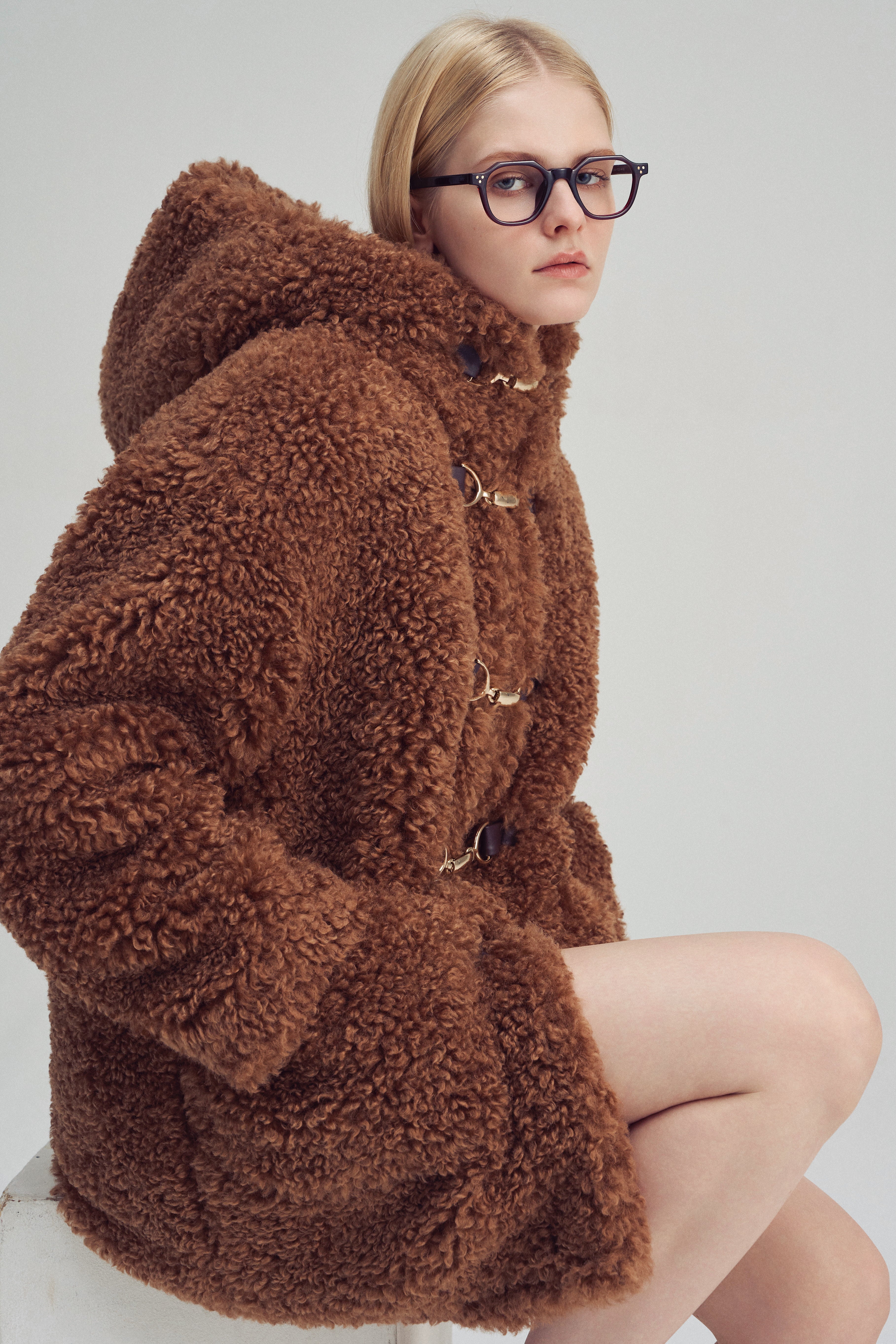 Trafalgar Boa Coat