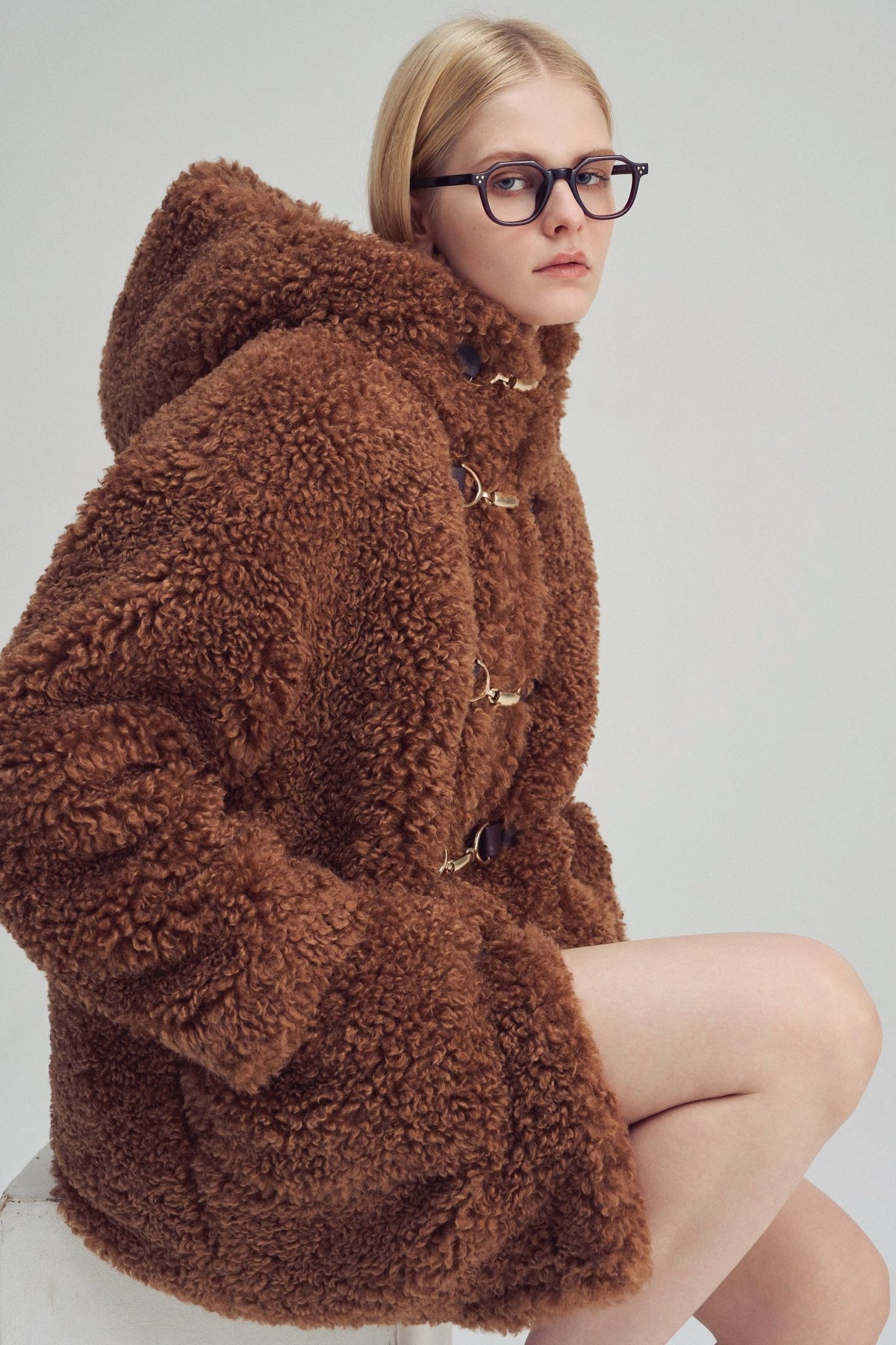 Trafalgar Boa Coat