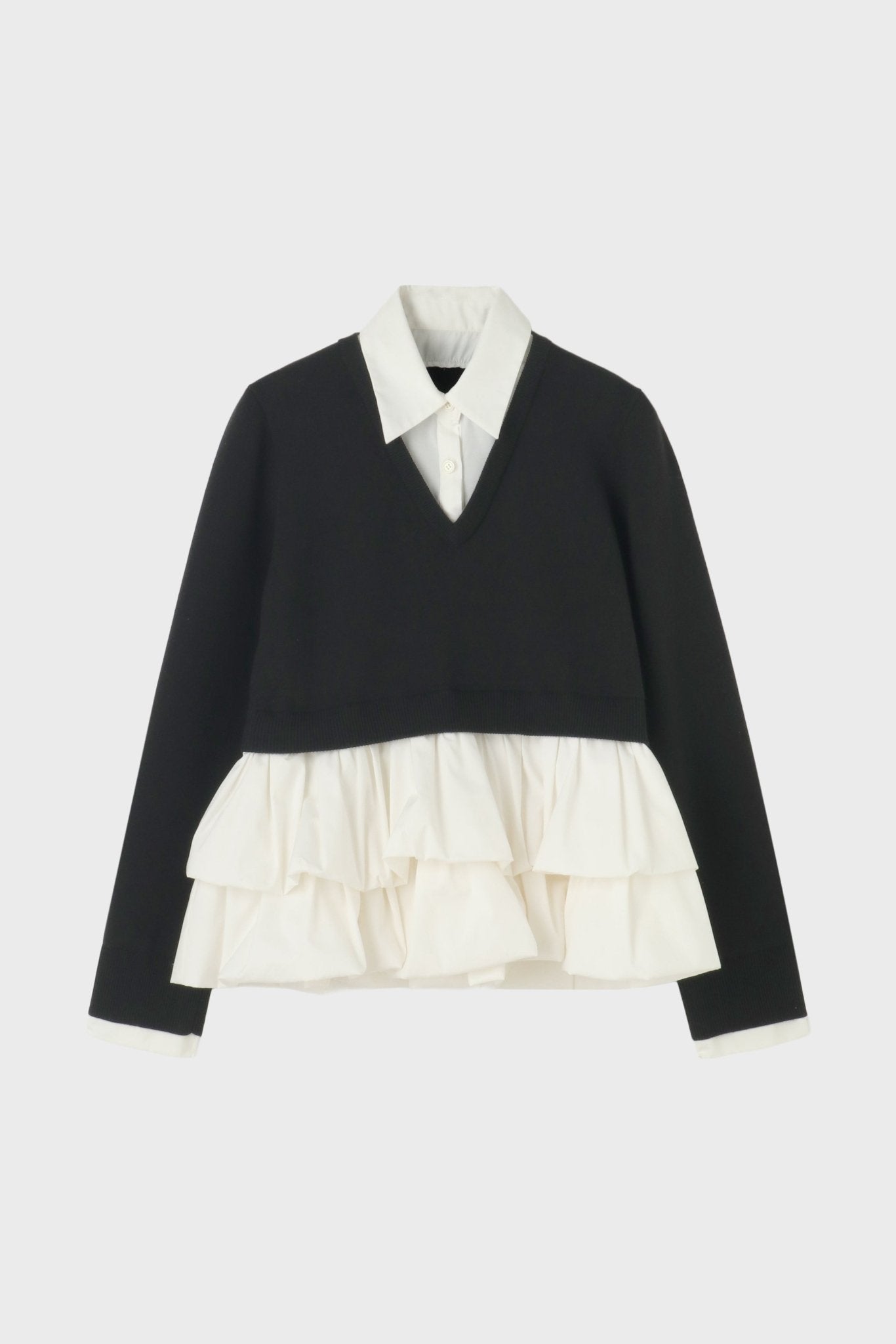 Afsluit Peplum Top