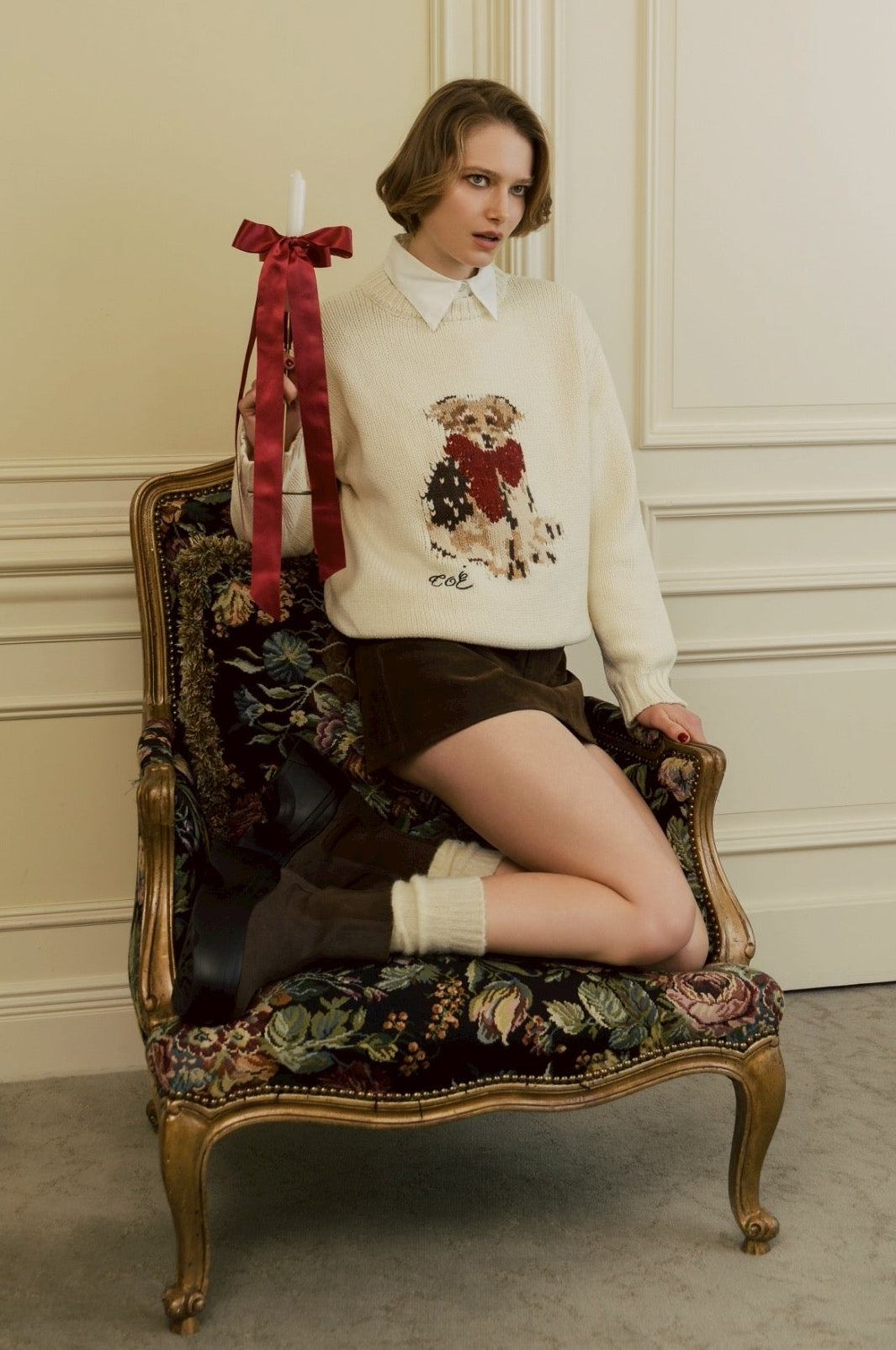 Schloss Holiday Dog Knit
