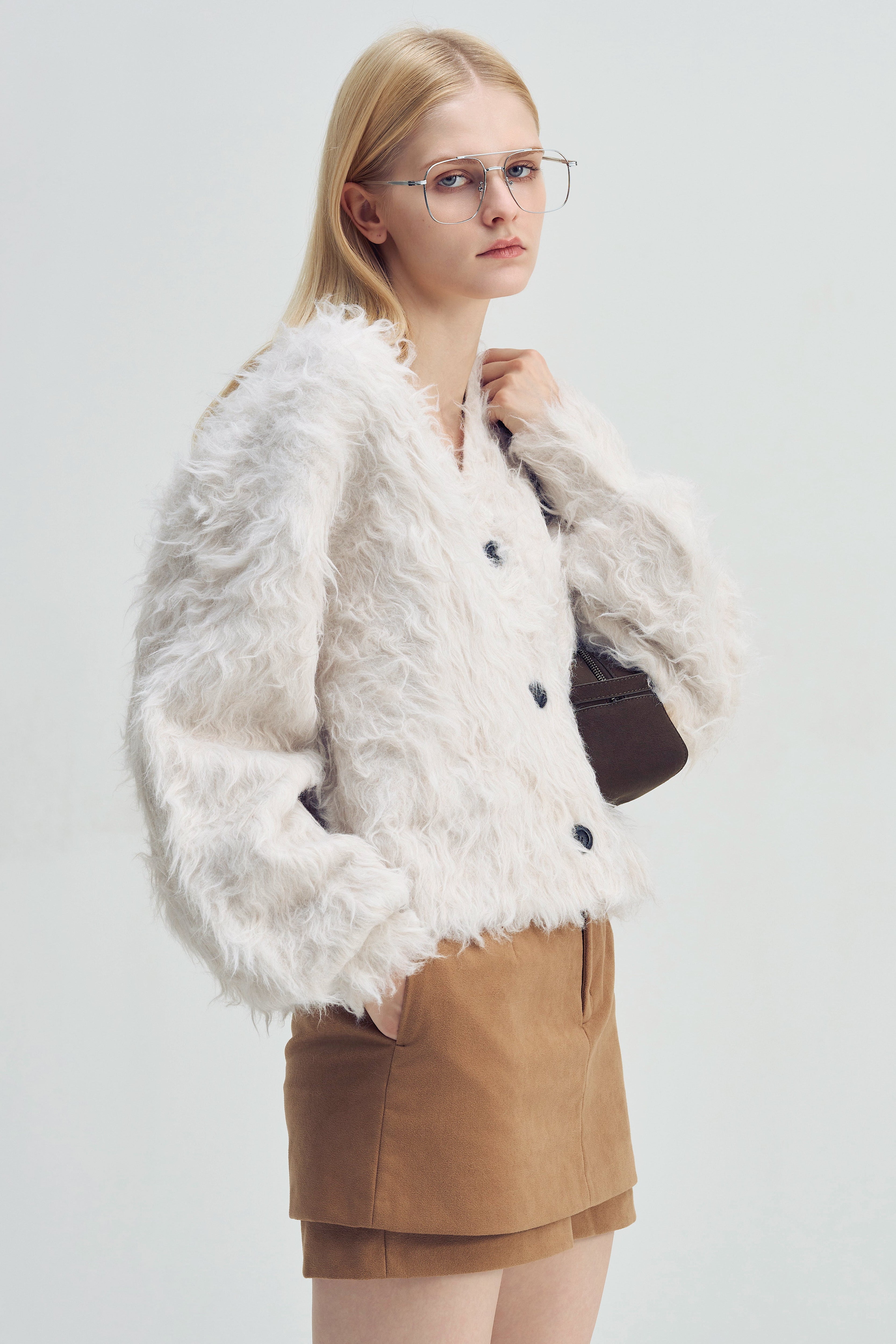 Eltz Shaggy Cardigan