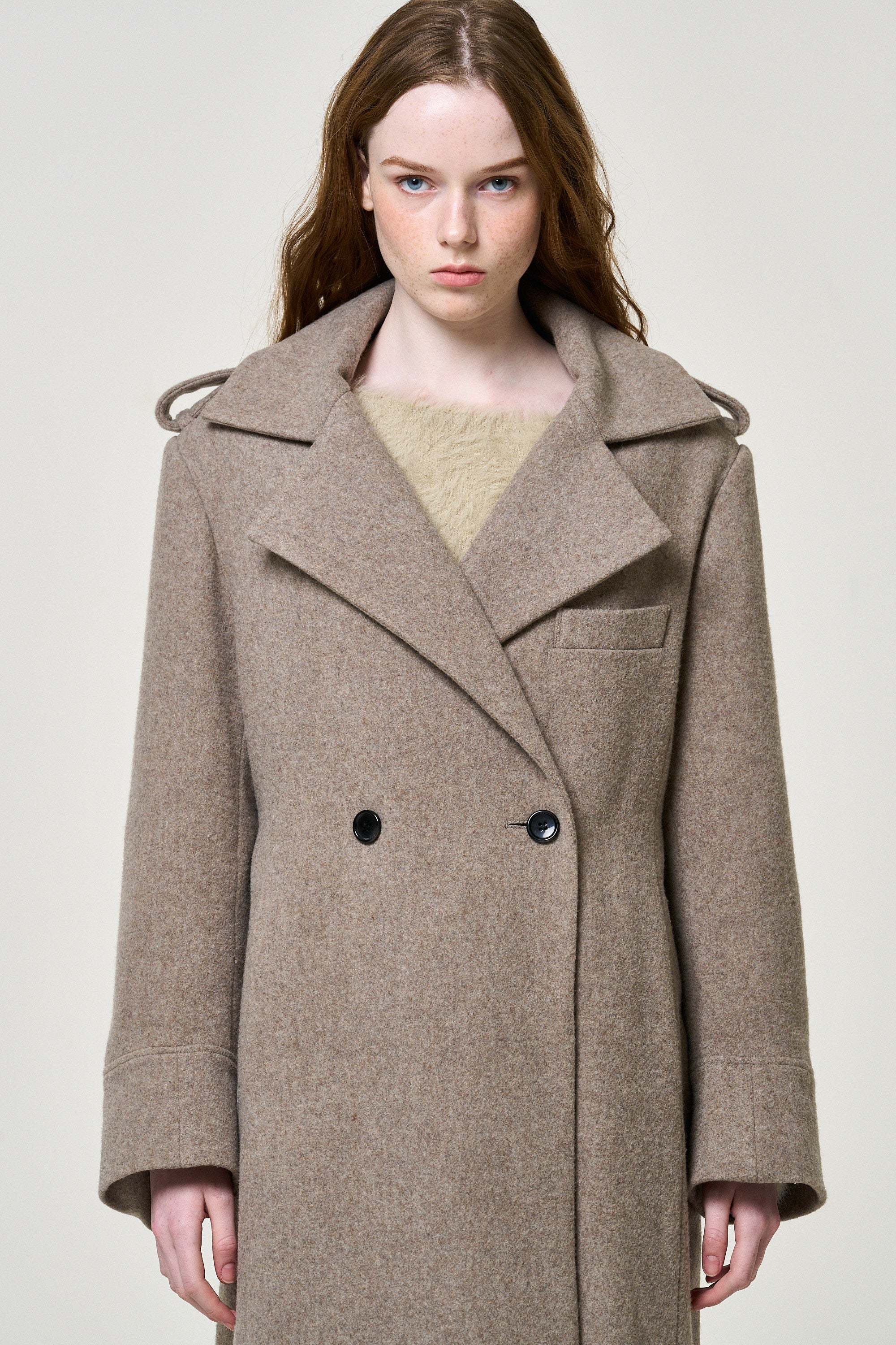 Fleet wool coat