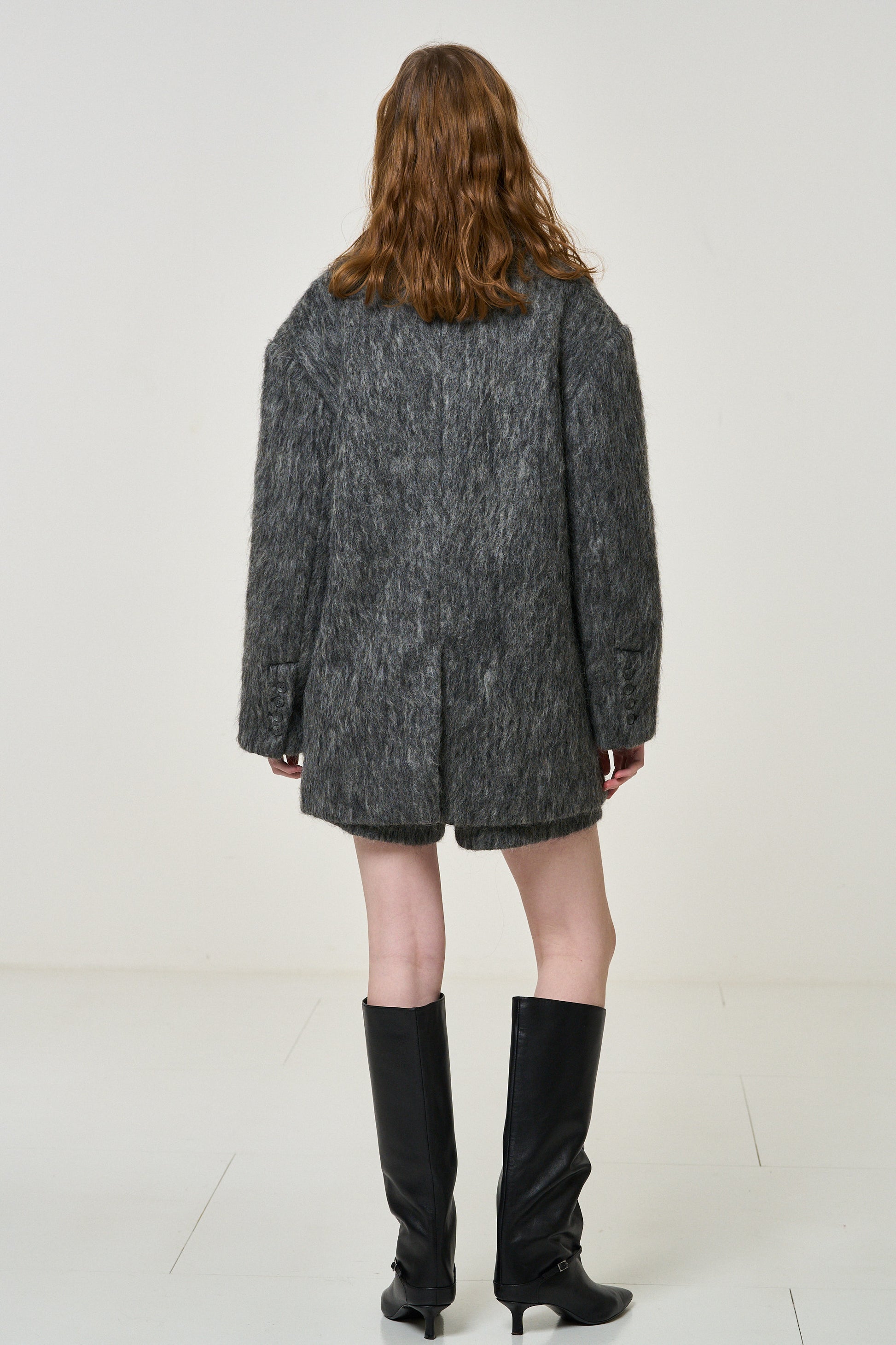 Chamonix shaggy jacket