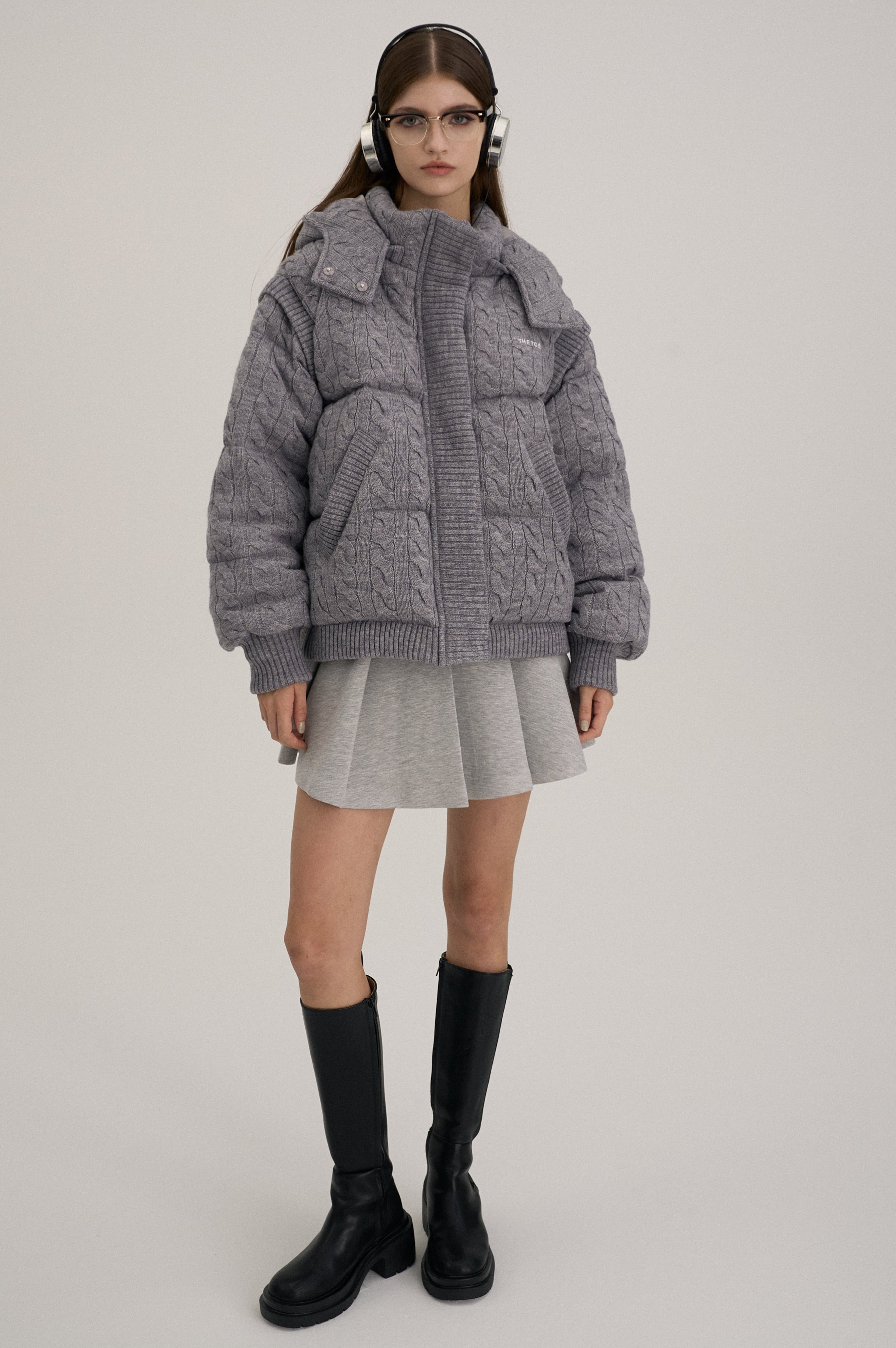 Shard knit down – THE TOÉ