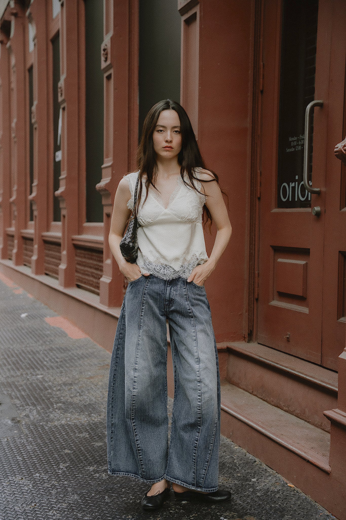 Santorini Denim Pants (new color)