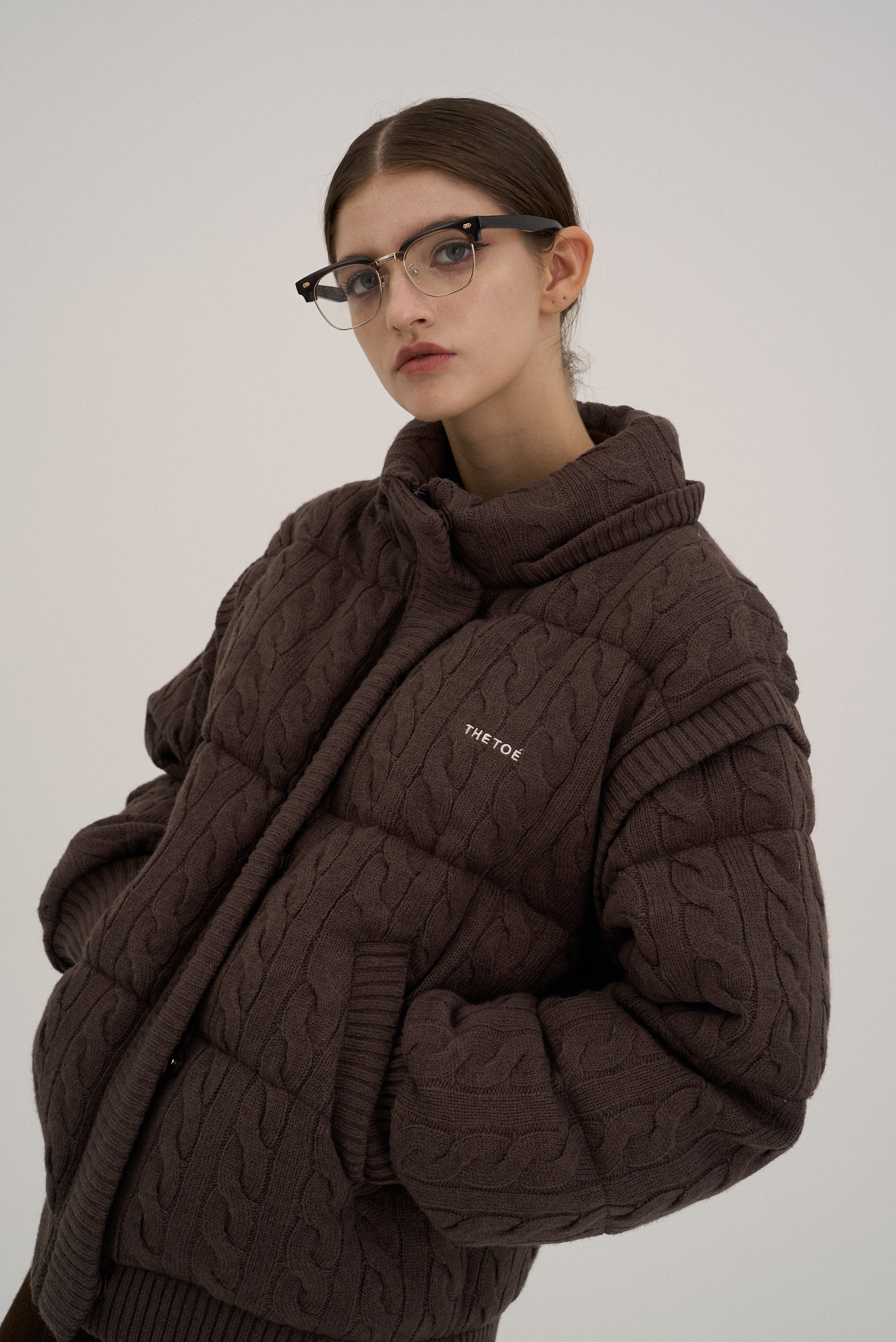 Shard knit down – THE TOÉ