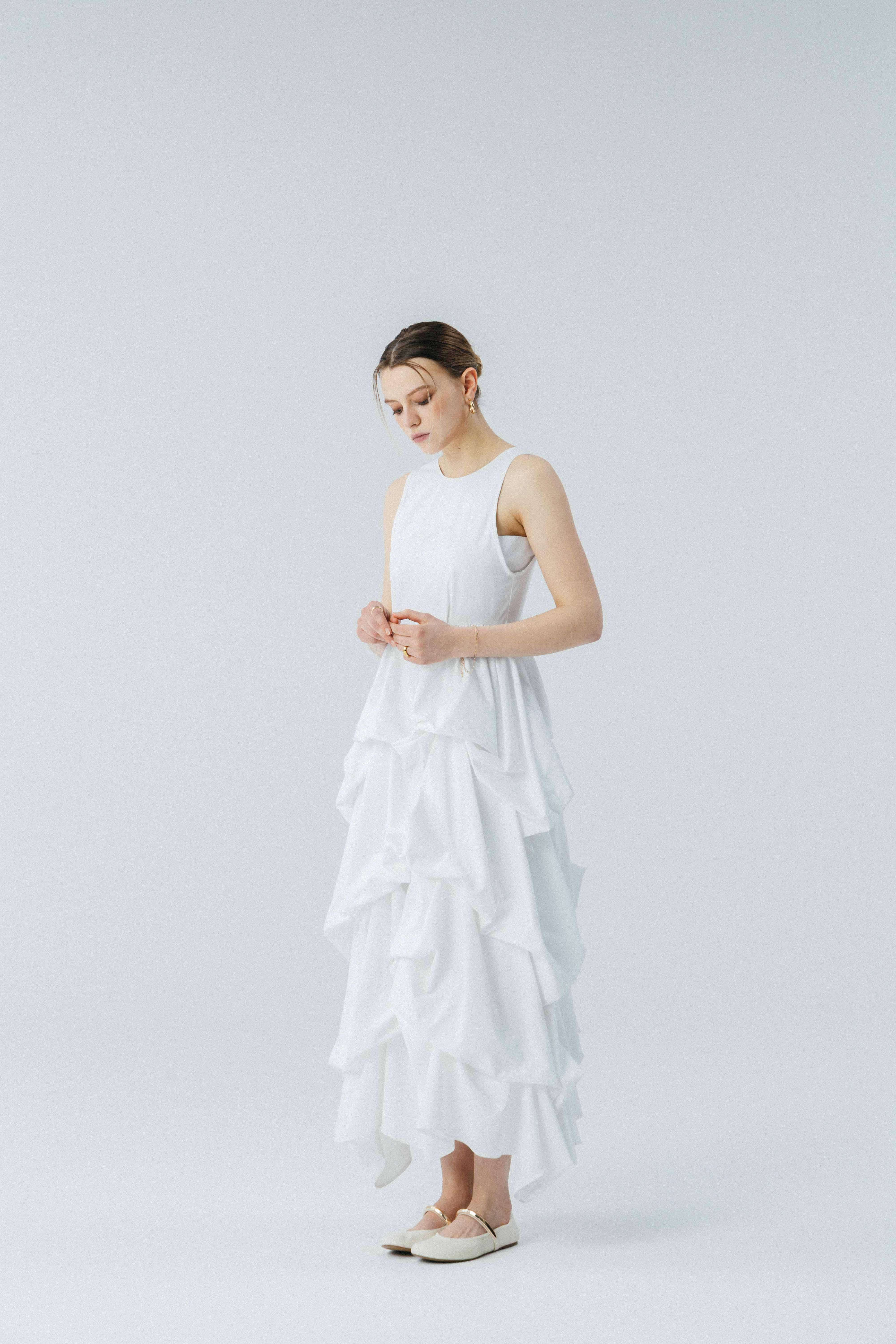【特別訳あり特価】 Myrtos TOÉ THE – Onepiece Frill ワンピース
