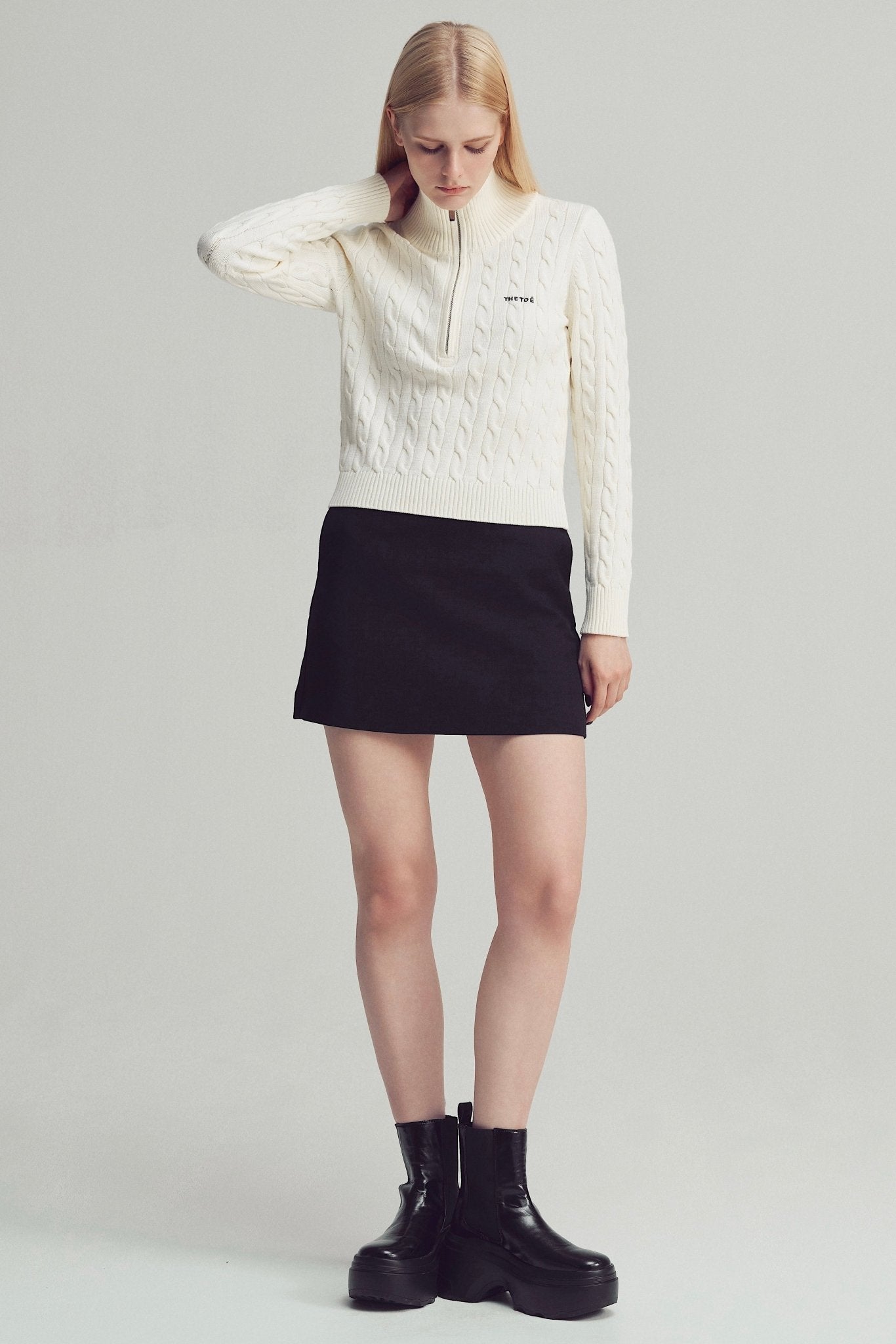 TOÉ Speyer Half Zip Knit