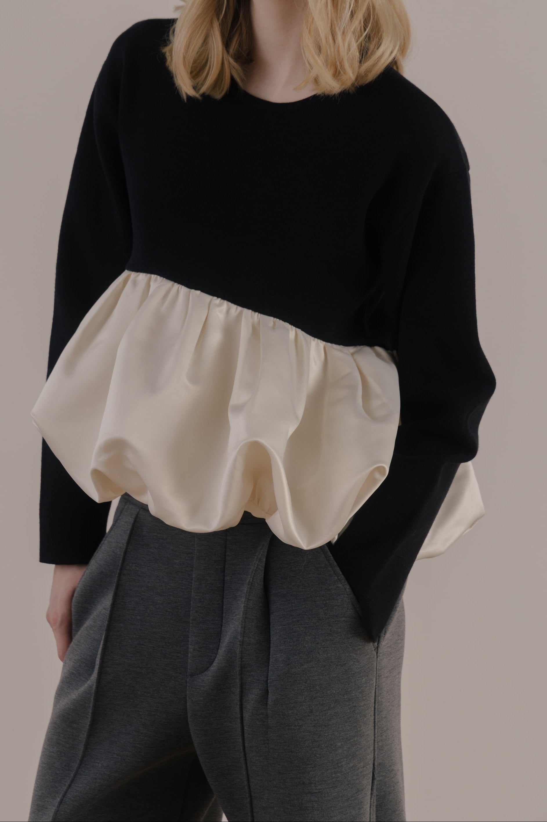 Aachen Balloon Peplum