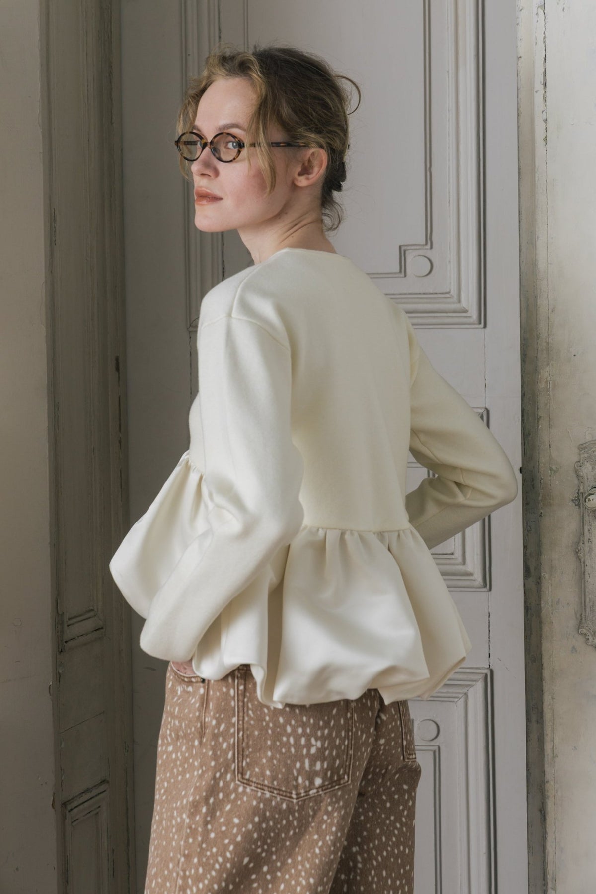 Aachen Balloon Peplum