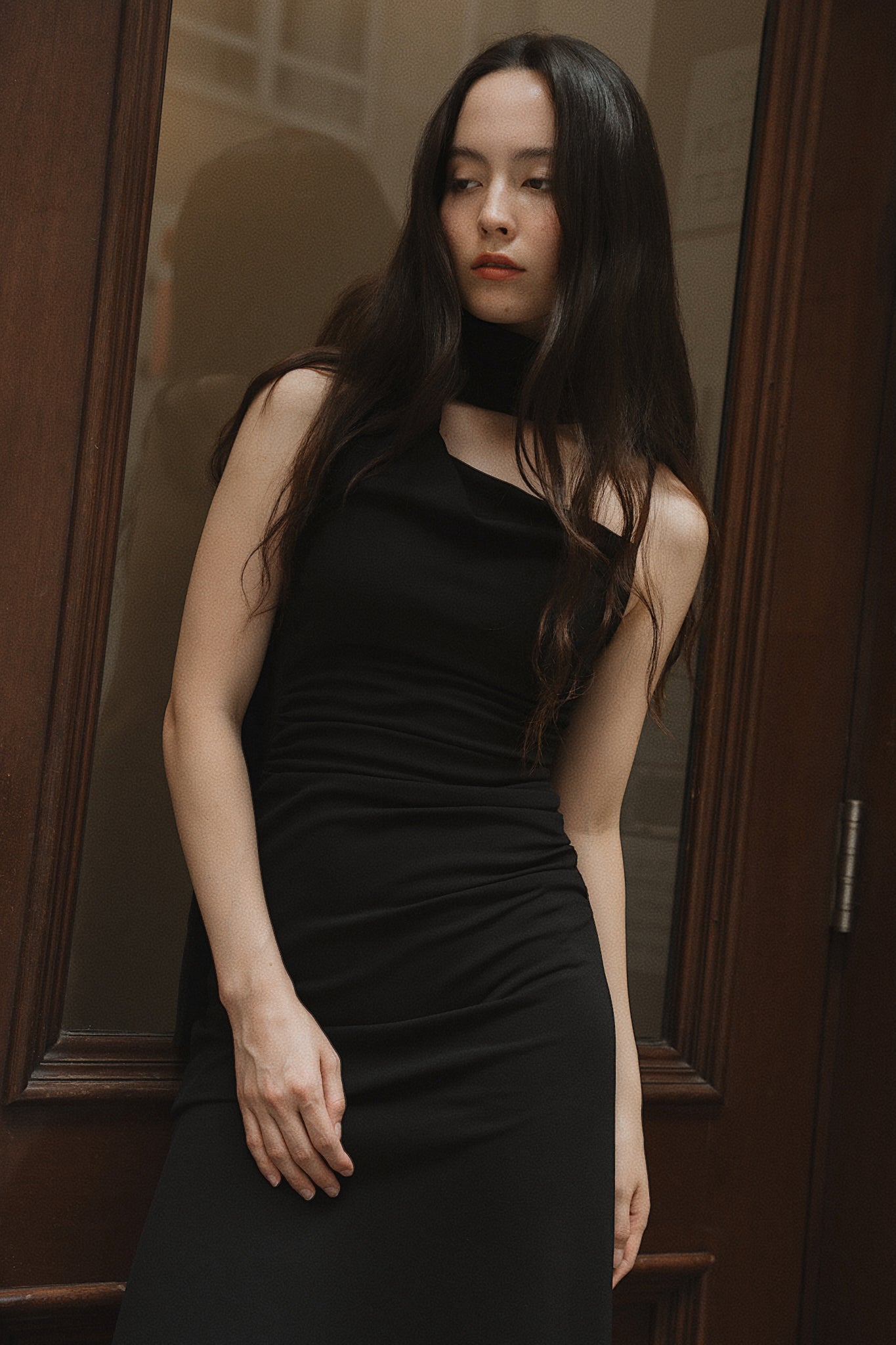 Linge Asymmetry Dress