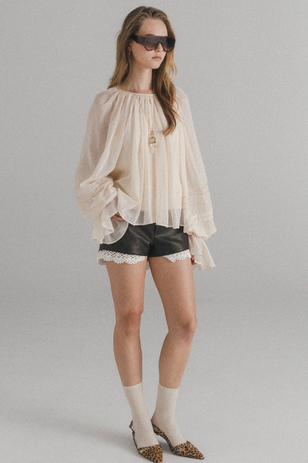 Heinola Polka Dot Blouse