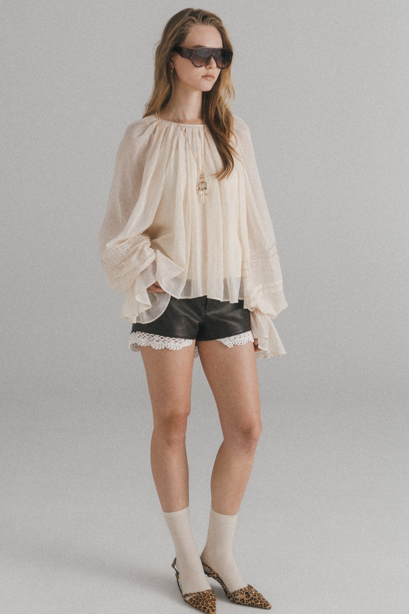 Heinola Polka Dot Blouse