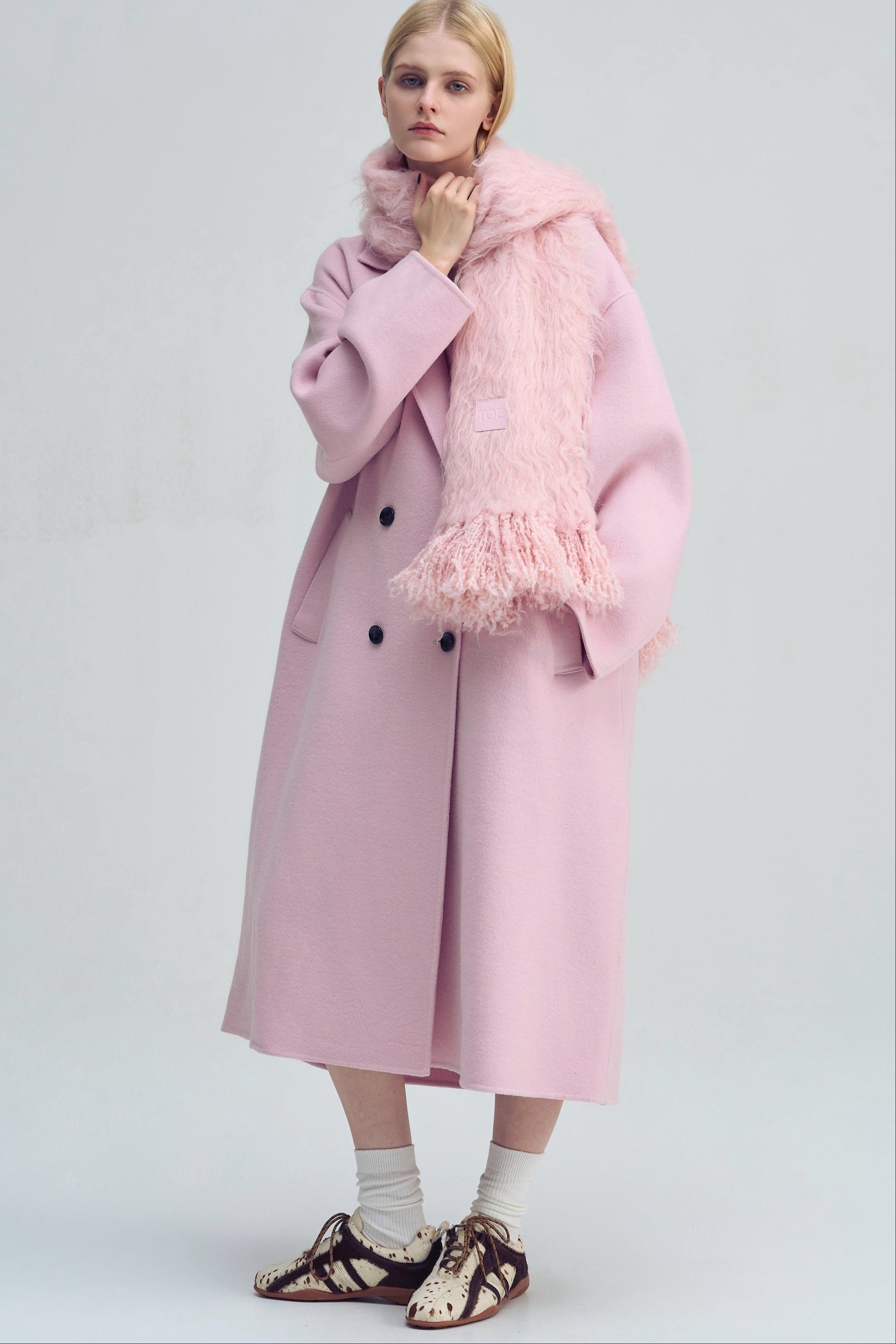 the toe　PIGALLE SHAGGY MUFFLER　シャギーマフラー Pigalle shaggy muffler – THE TOÉ