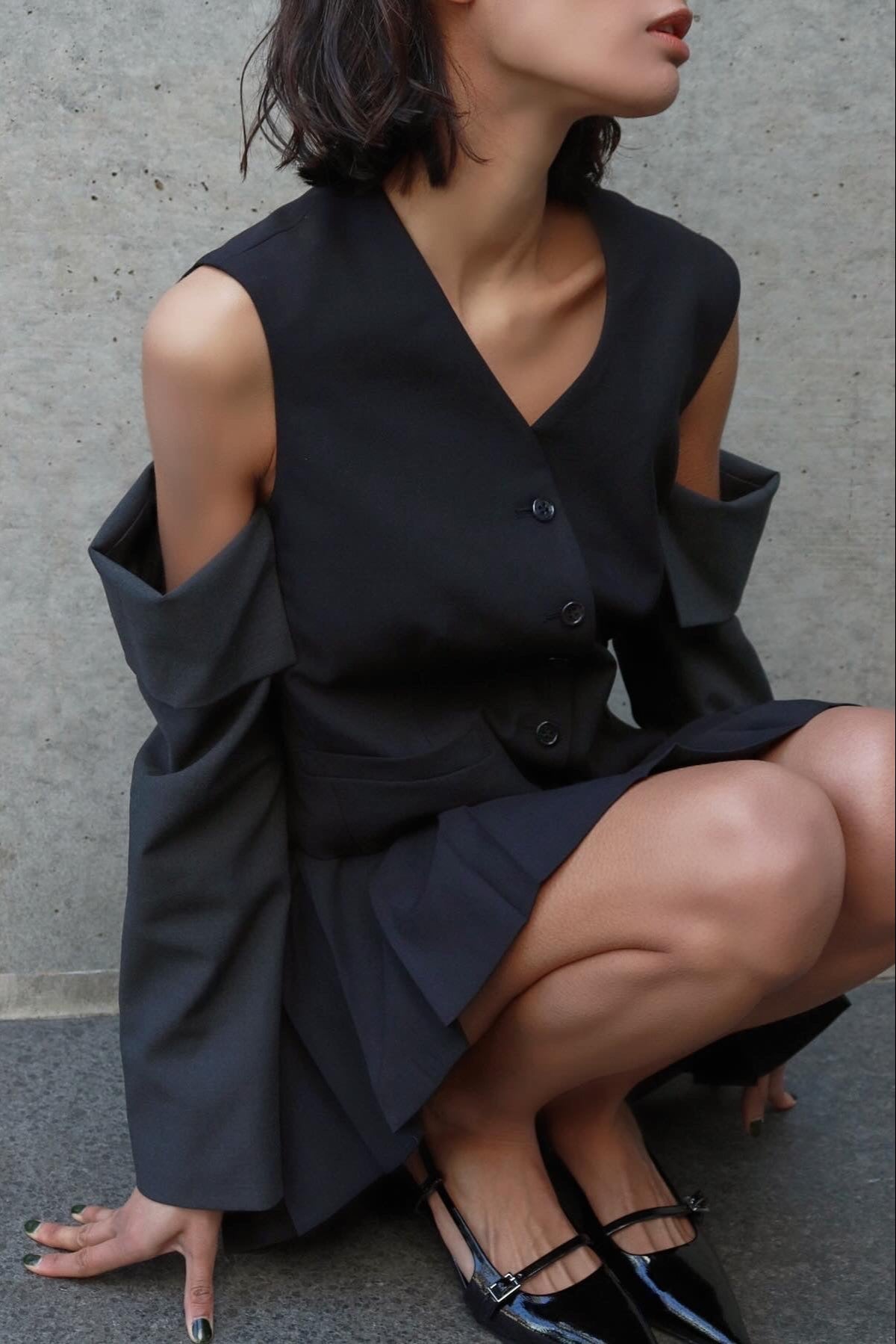 Astoria Open Shoulders Vest