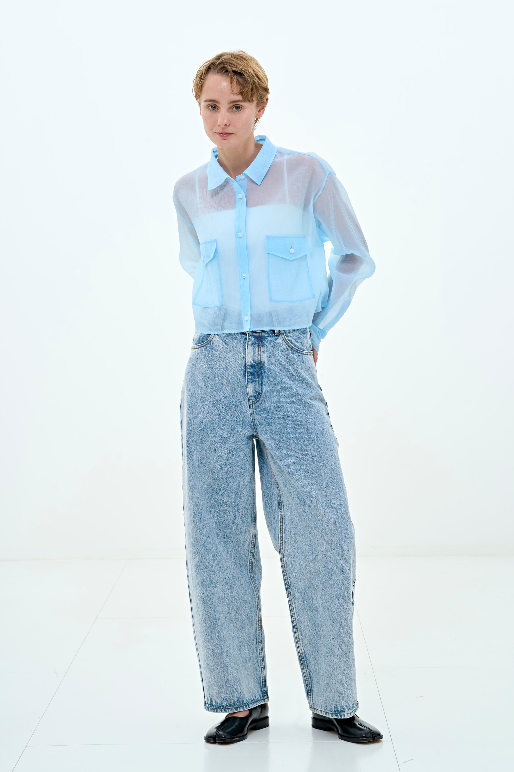 Mykonos Sheer Shirt