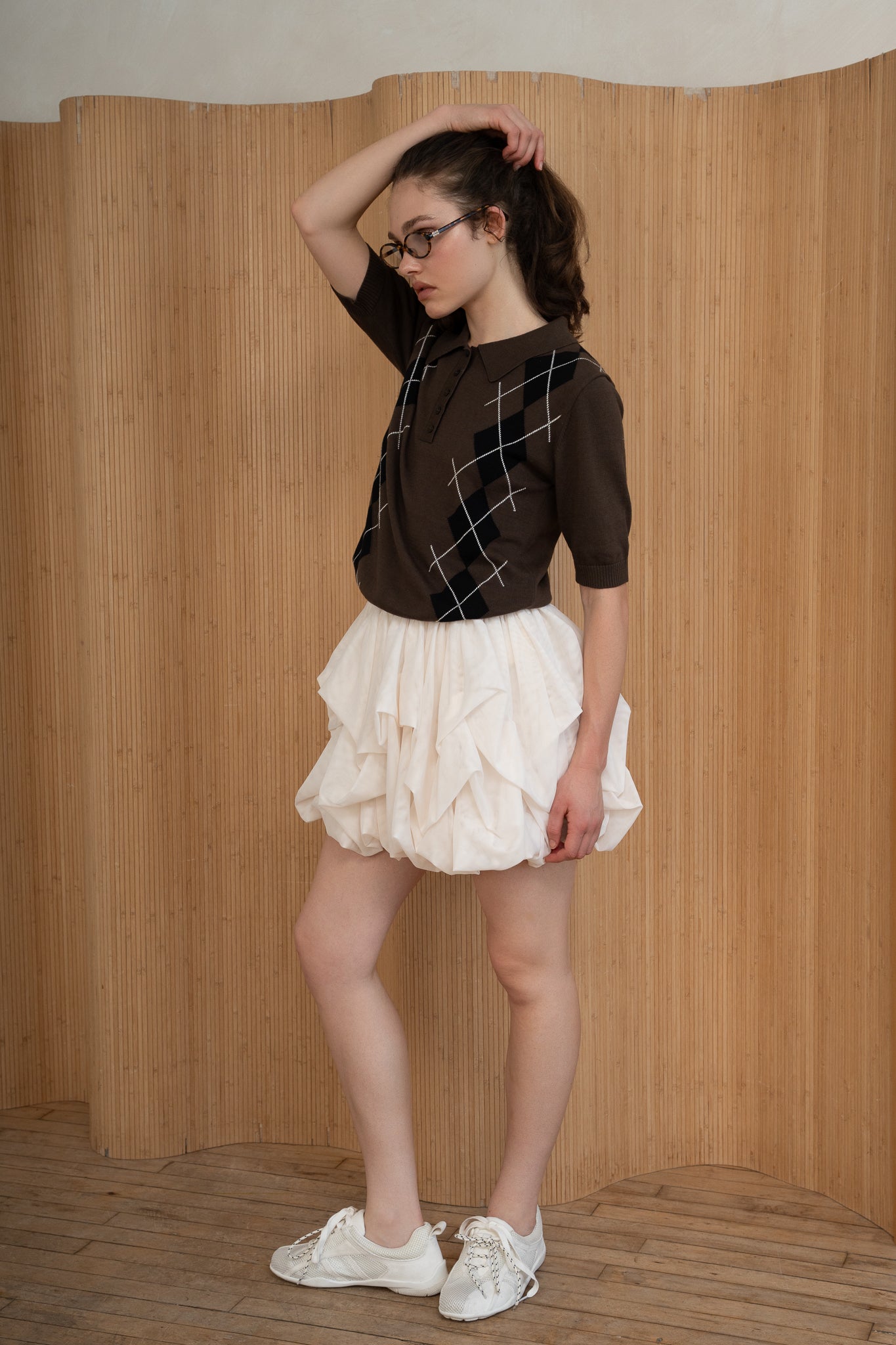 Iris Tulle Mini Skirt