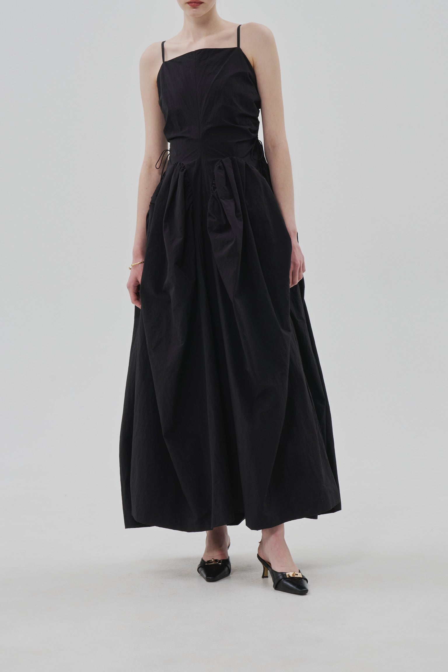 Montauk waist gather dress