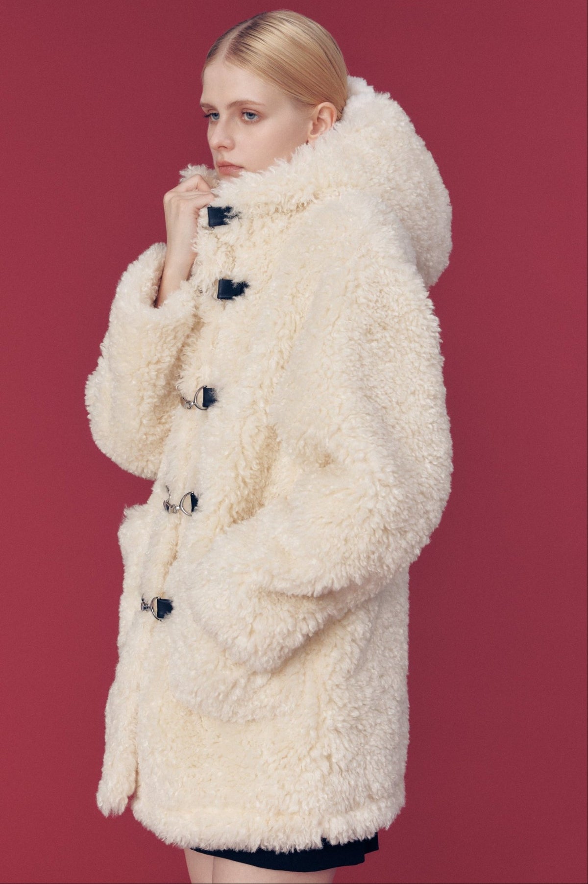 Trafalgar Boa Coat