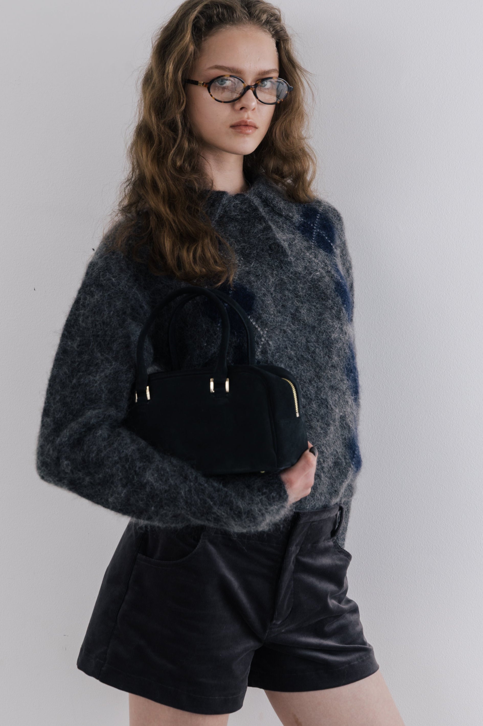 Marien Argyle Knit