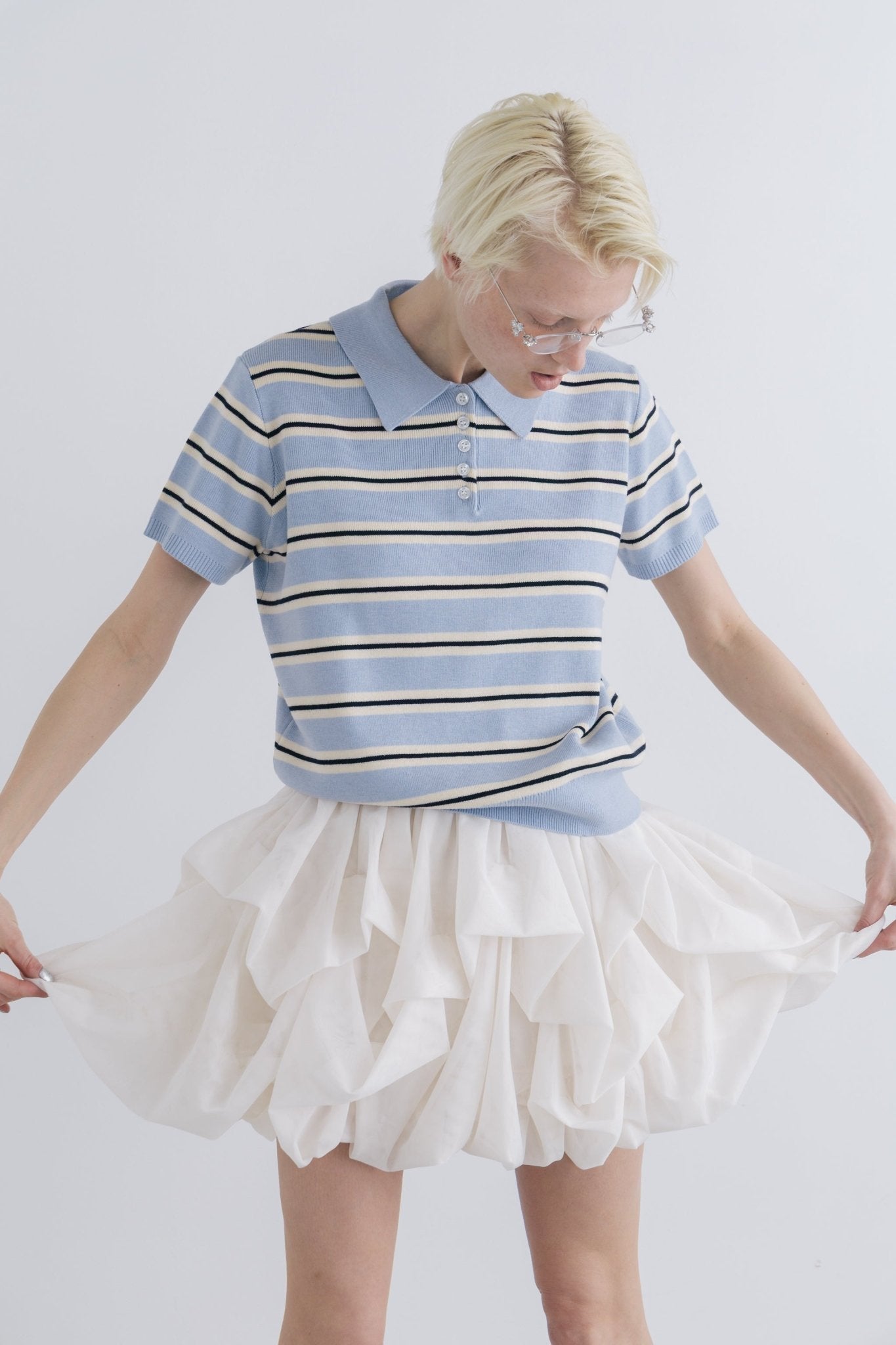Goethe Stripe Half Knit