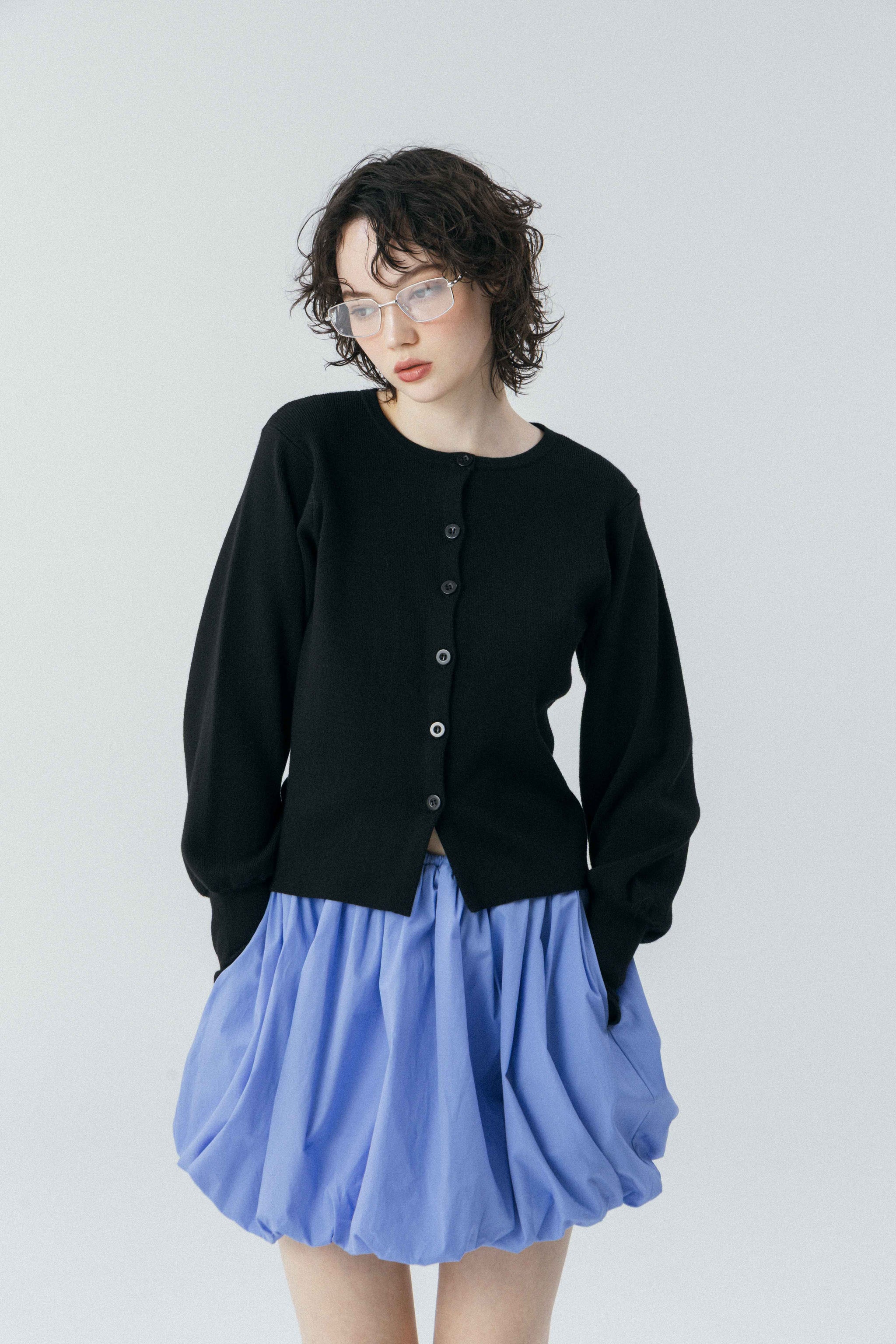 Homer Puff Cardigan