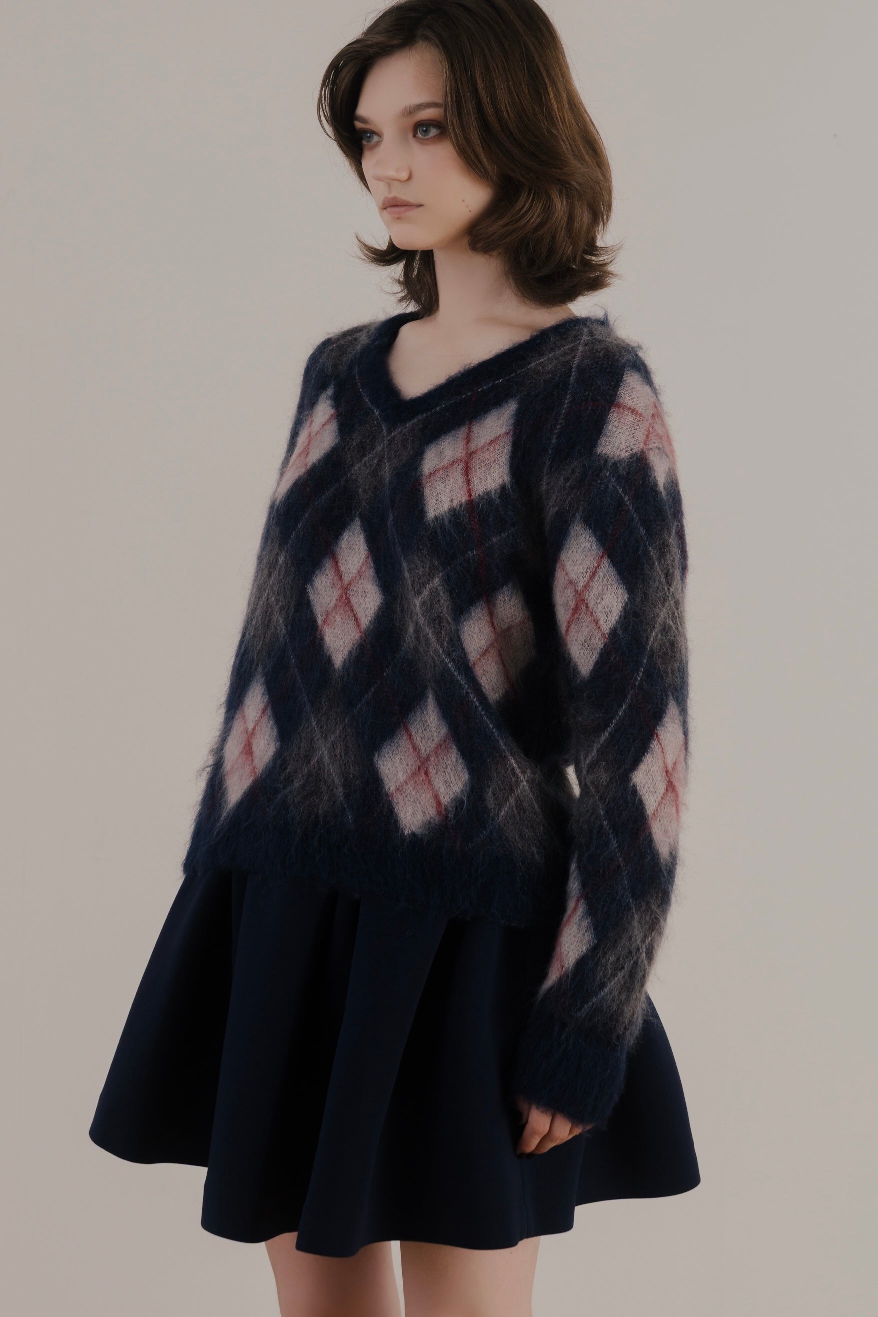 Sendlinger Argyle Knit