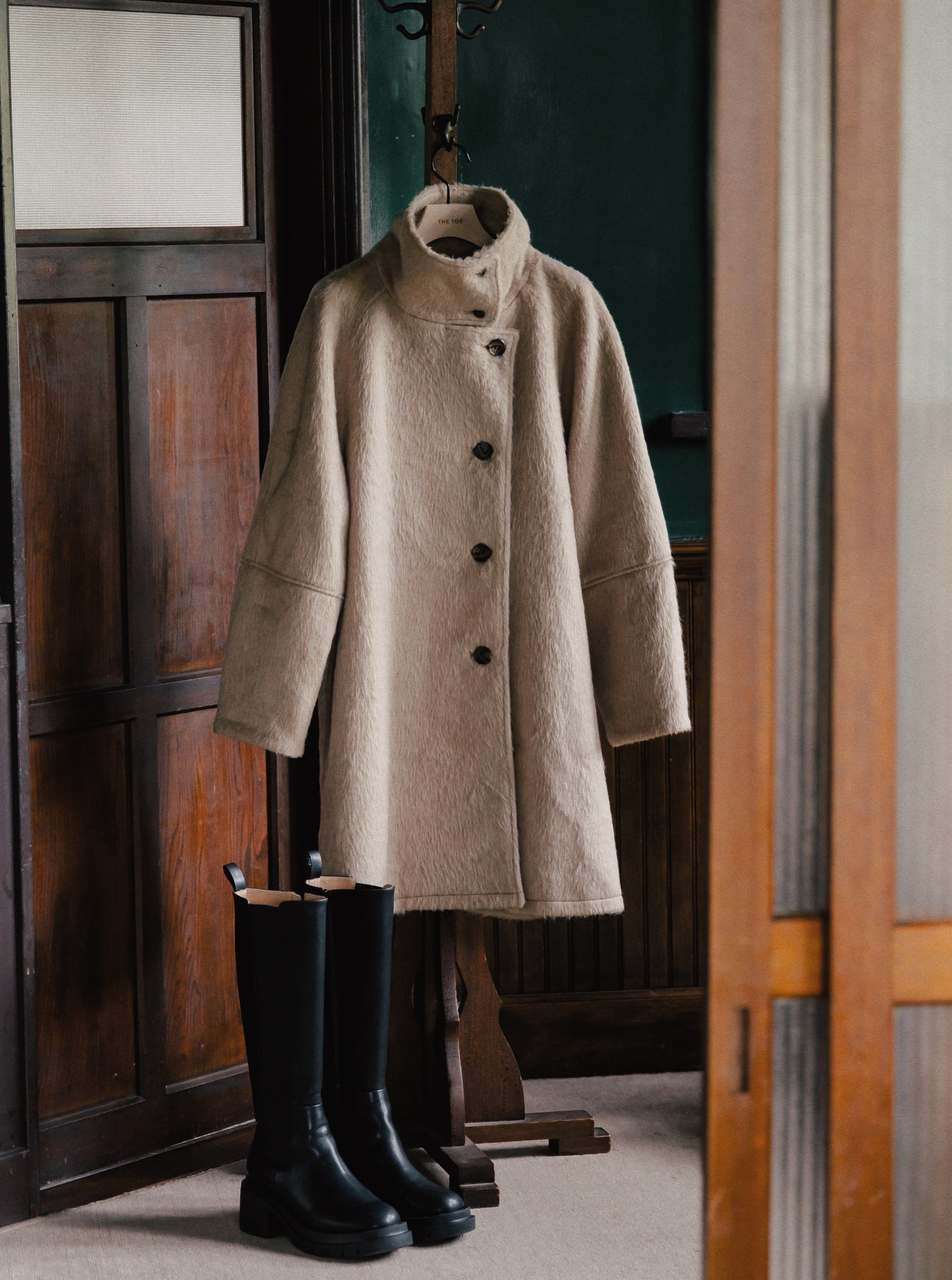 Chambéry standneck coat